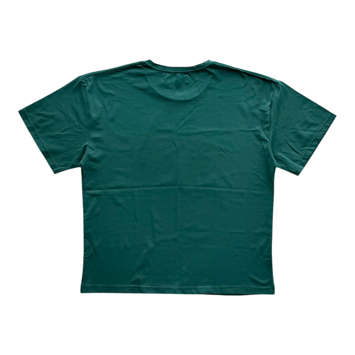 Punk Rock Distressed Tee Green