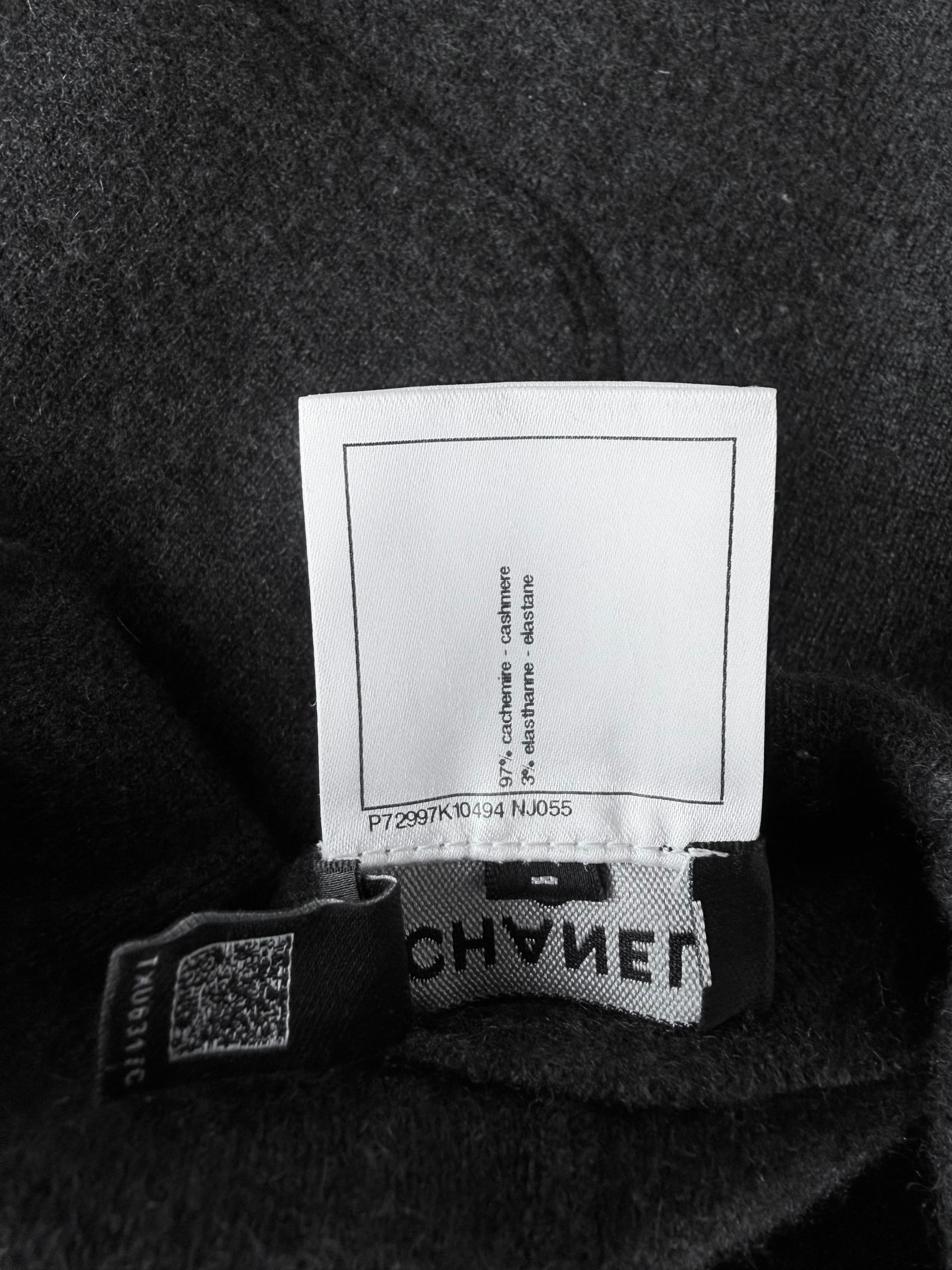 CC Logo Cashmere Sweatpants Grey