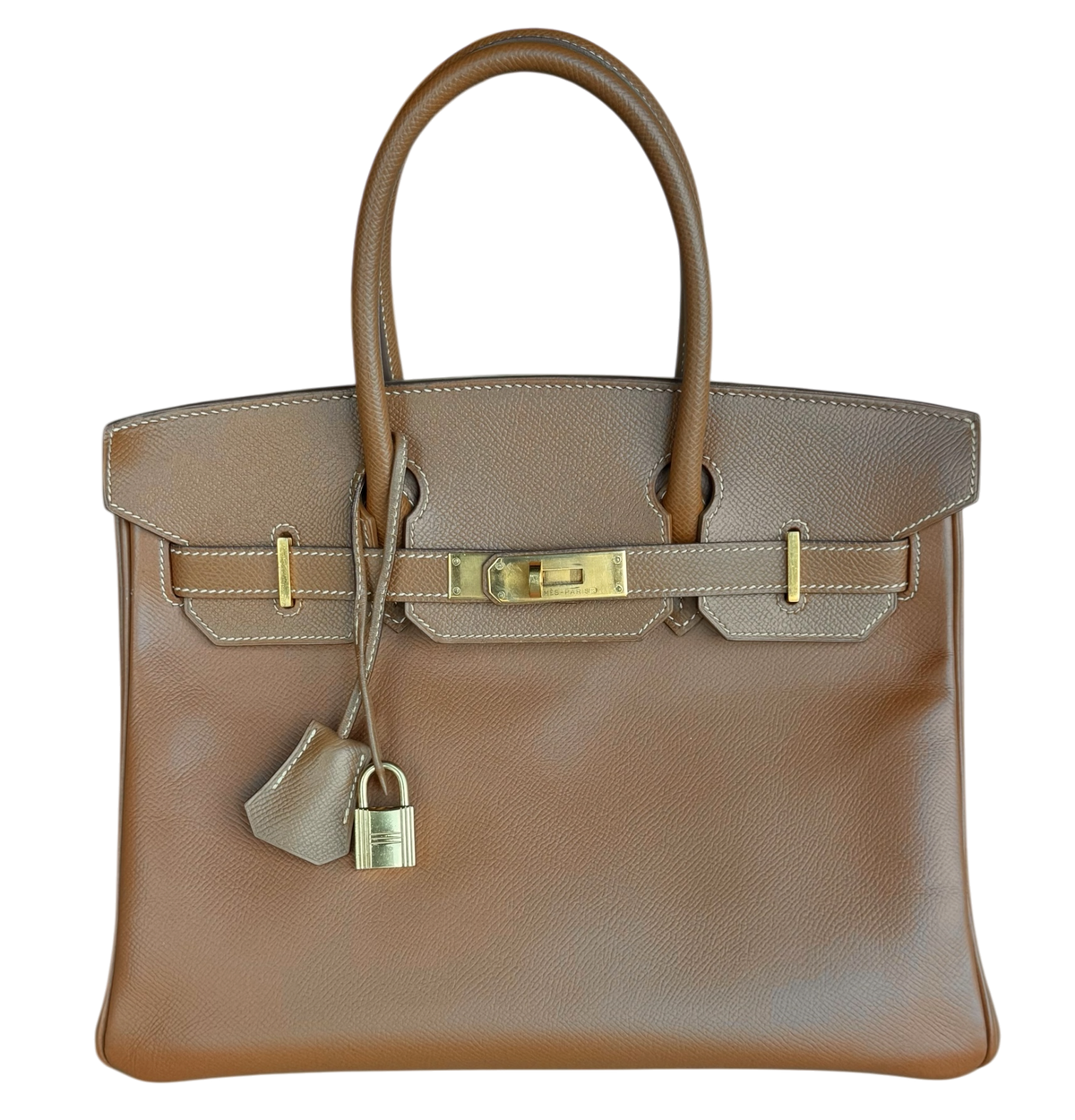 Brown Epsom & Gold Hardware Birkin 30