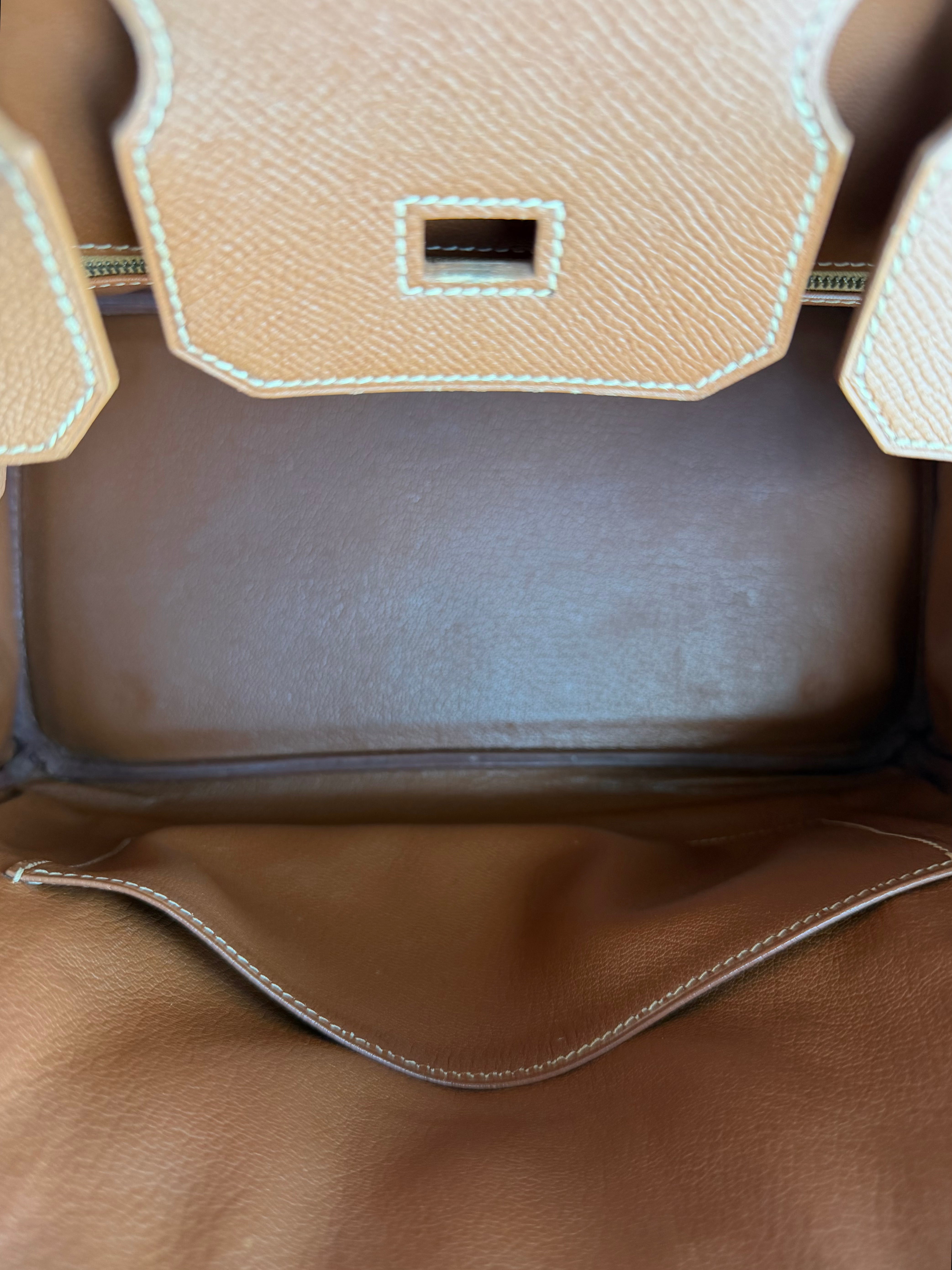Brown Epsom & Gold Hardware Birkin 30