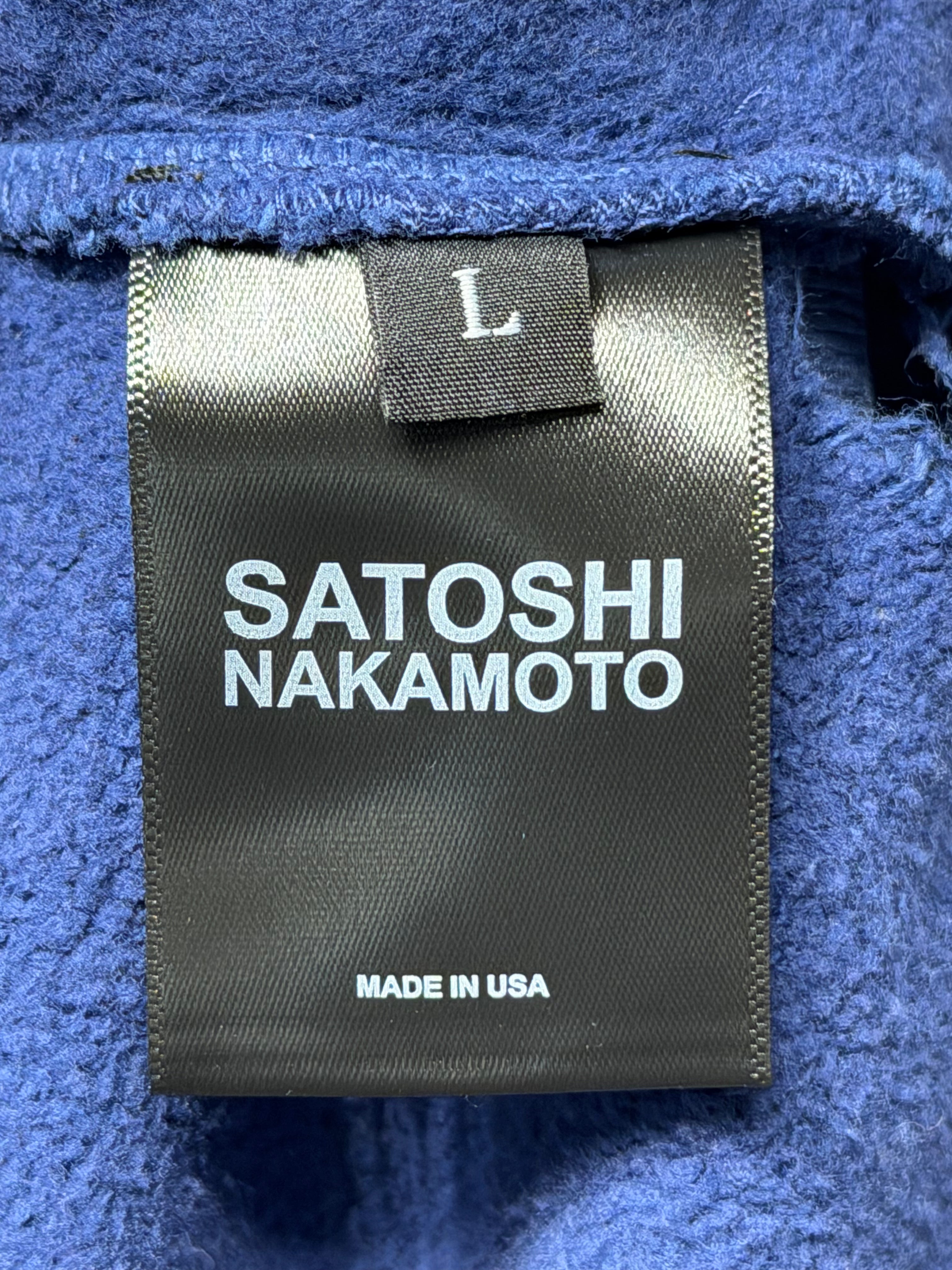Luke Fleece Hoodie Blue