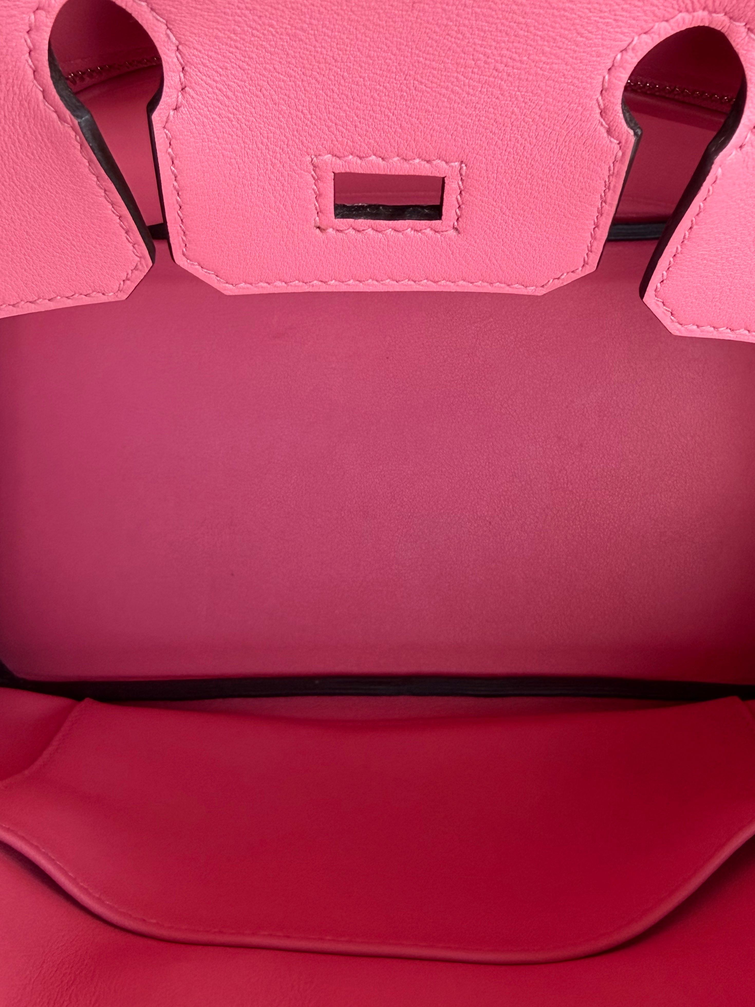 Rose Azalee Pink Gold Hardware Birkin 25