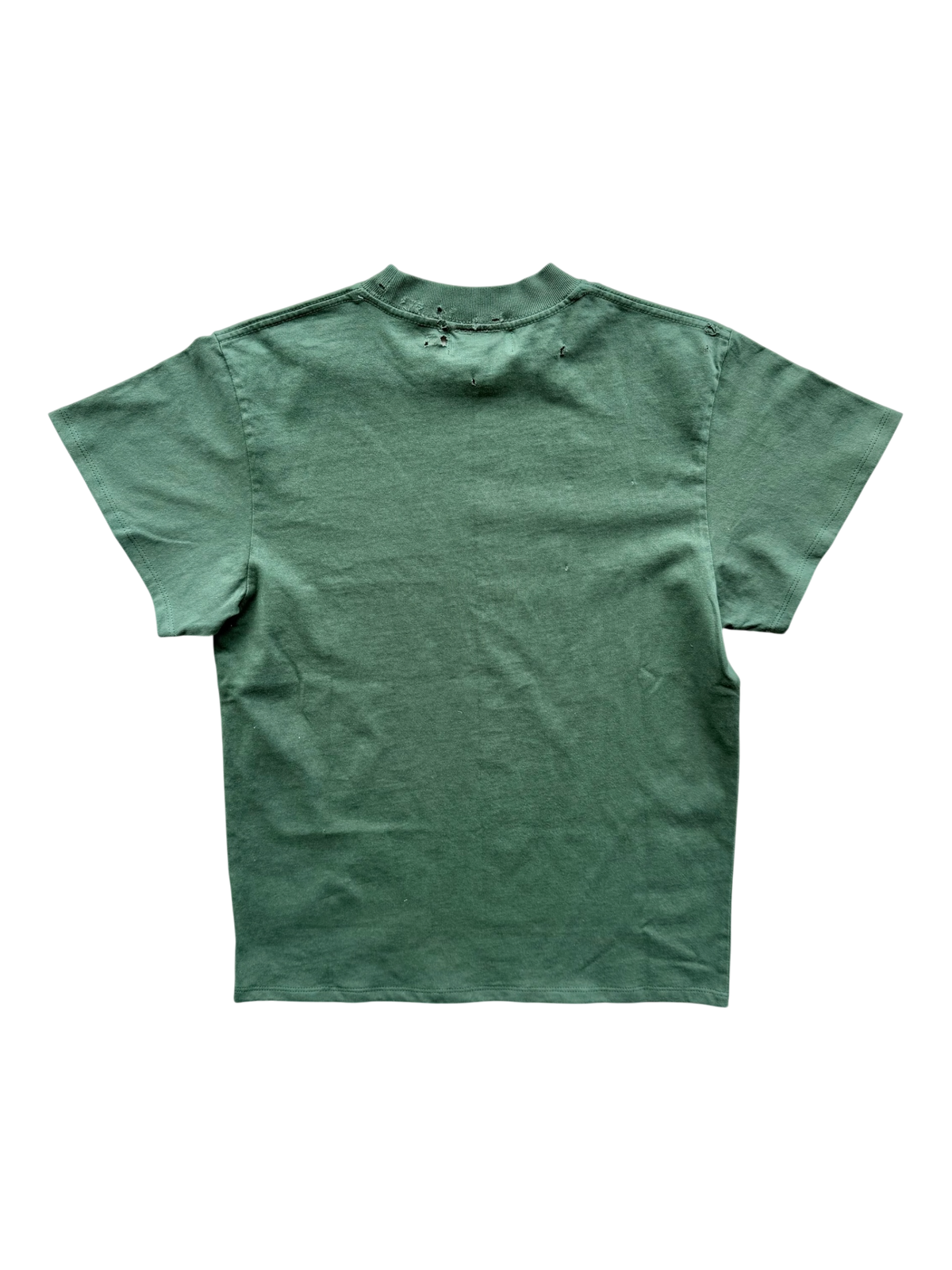 Story Eye Distressed Tee Green