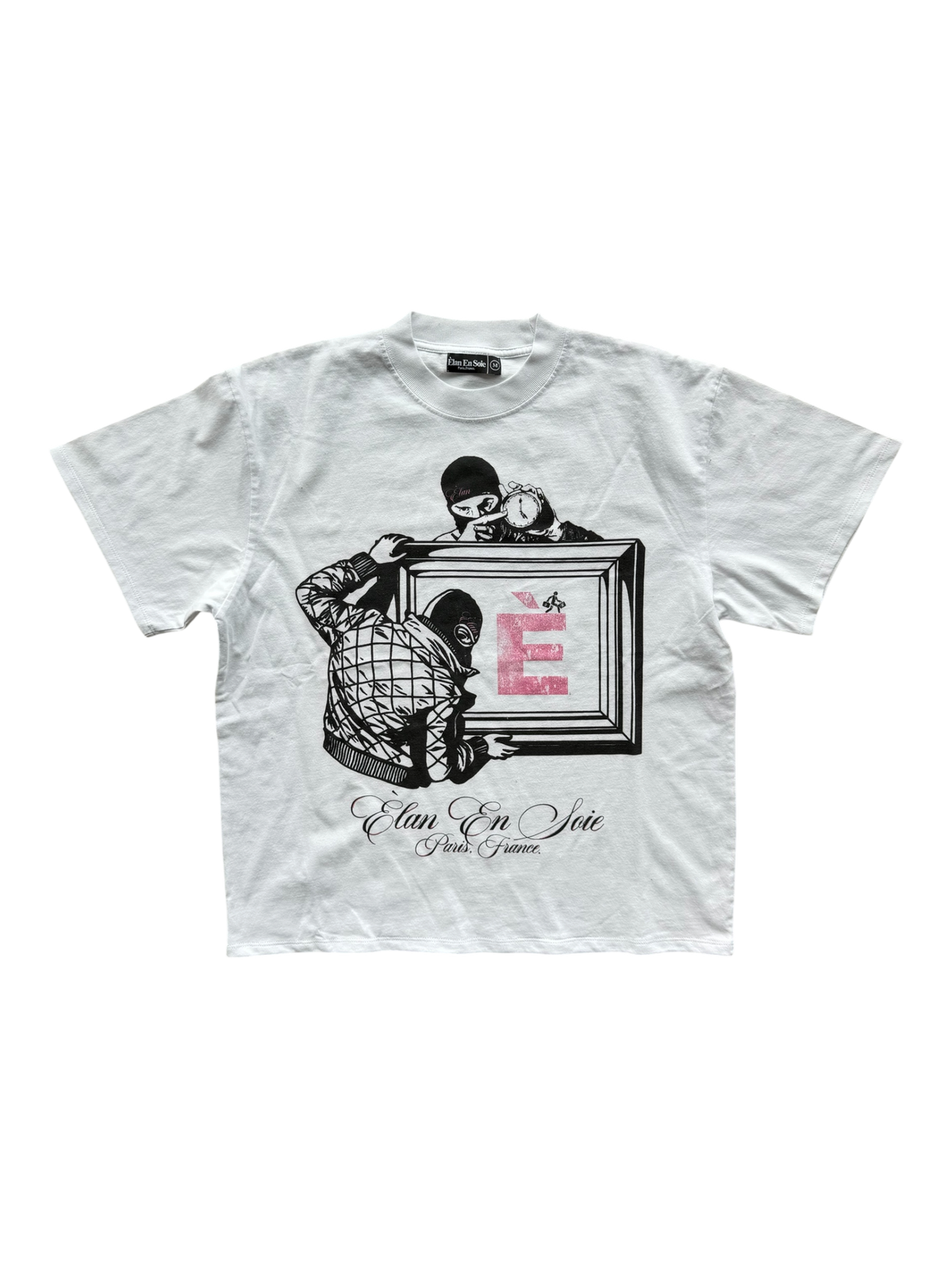 Burglary Tee White