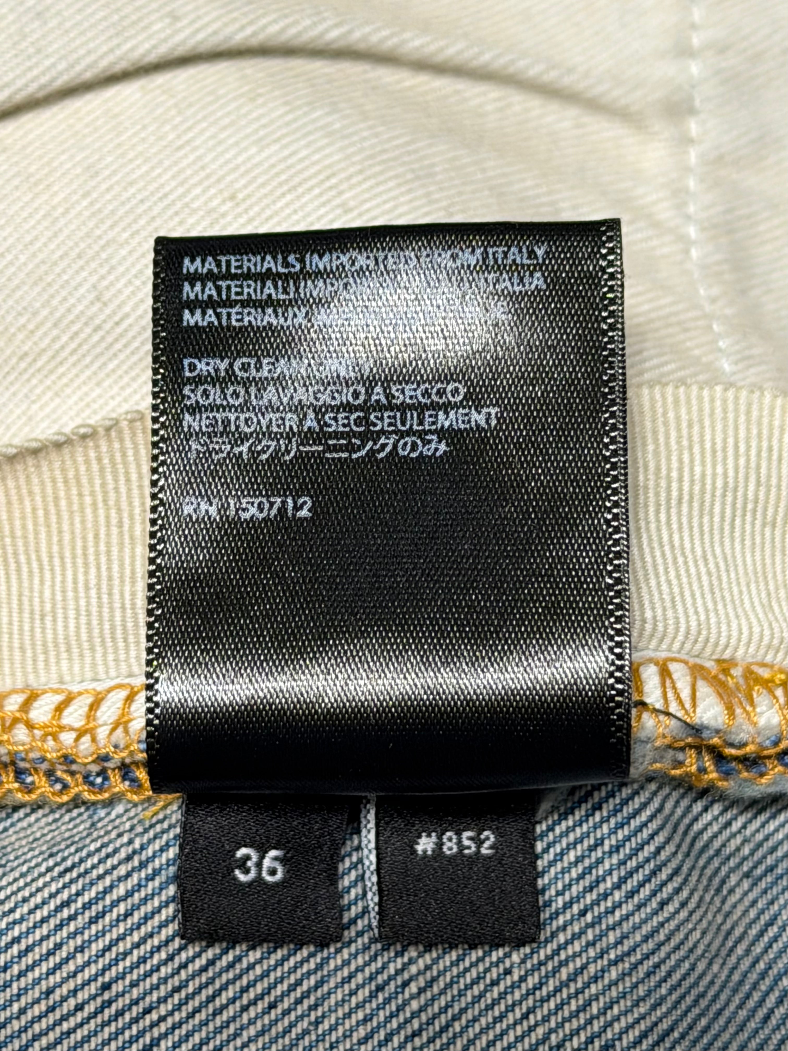 Amiri MX1 Blue Cracked Pink