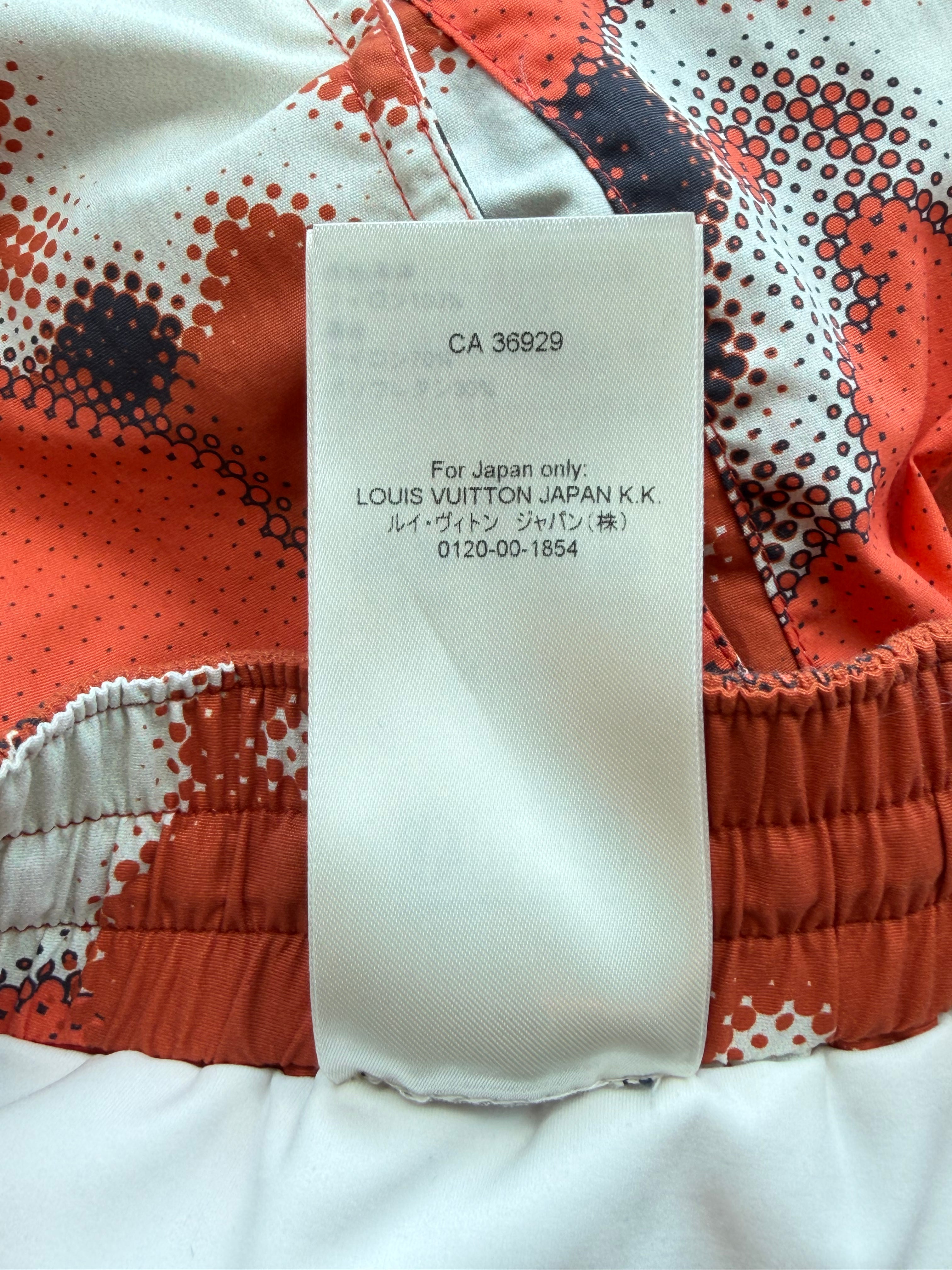Orange Camouflage Swim Shorts
