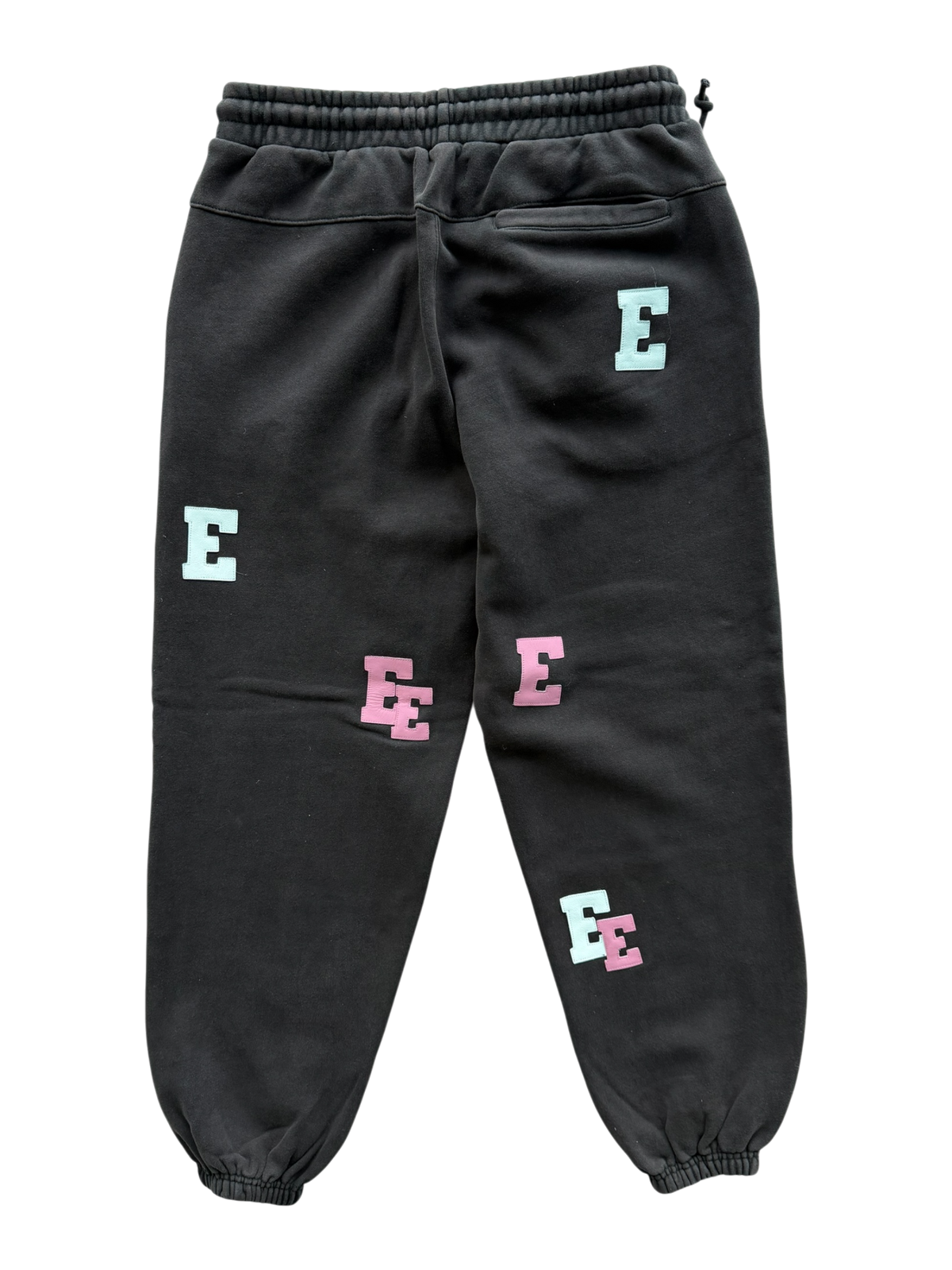 Pink White Patch Sweatpants
