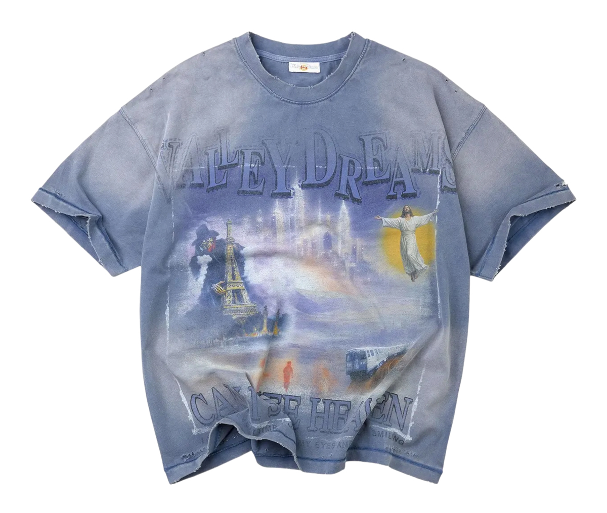 Can I see Heaven Tee Blue