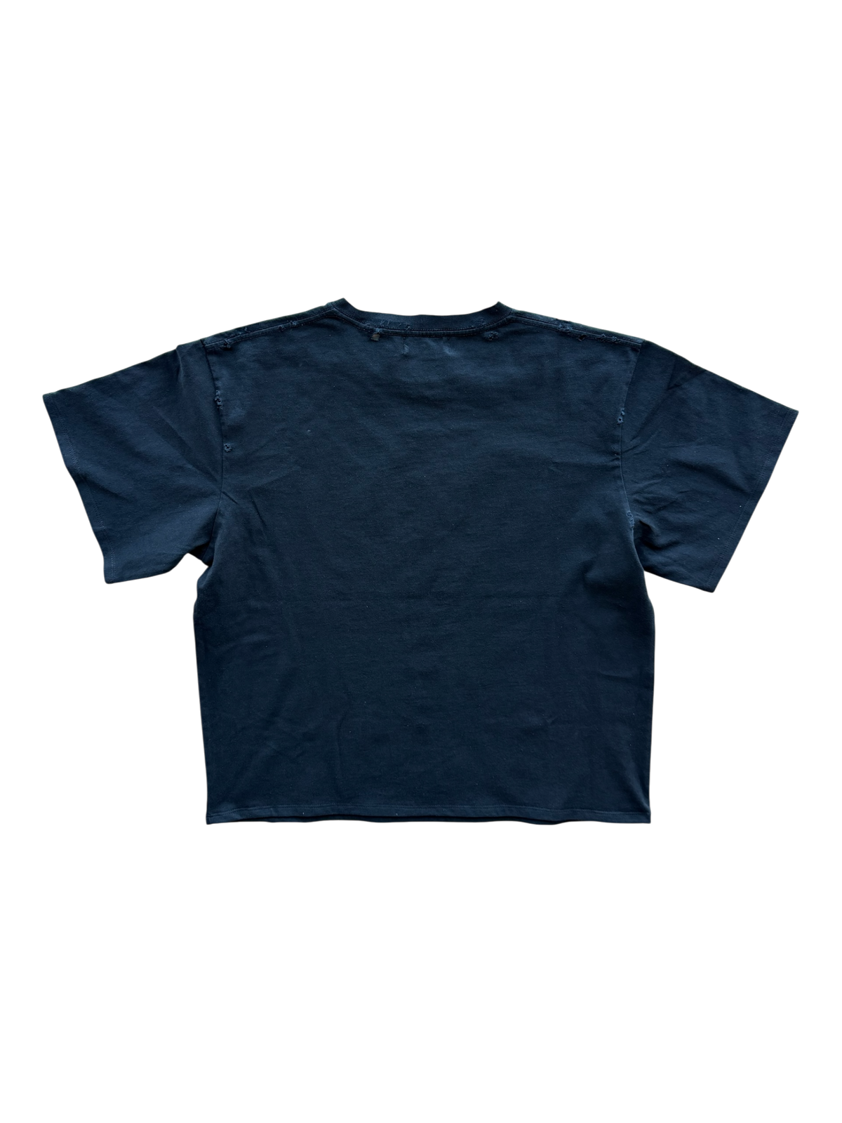 Psycho Distressed Tee Black
