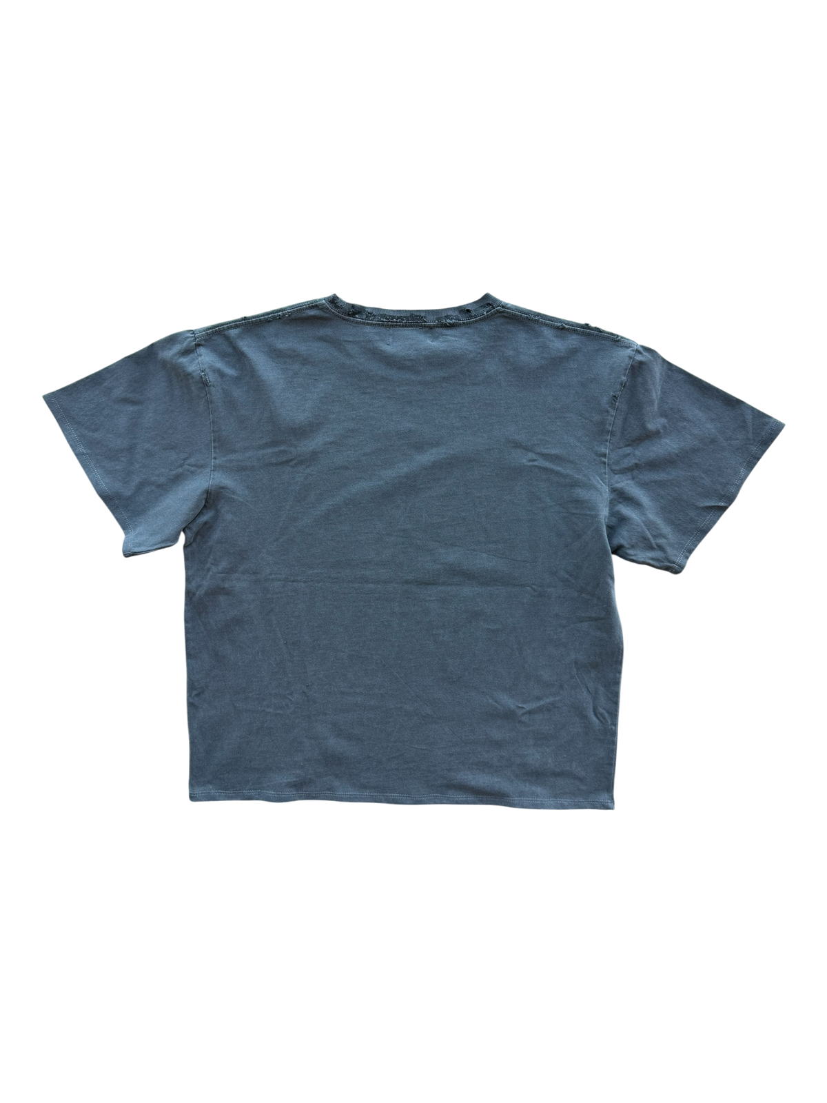 Rocket Girl Distressed Tee Grey
