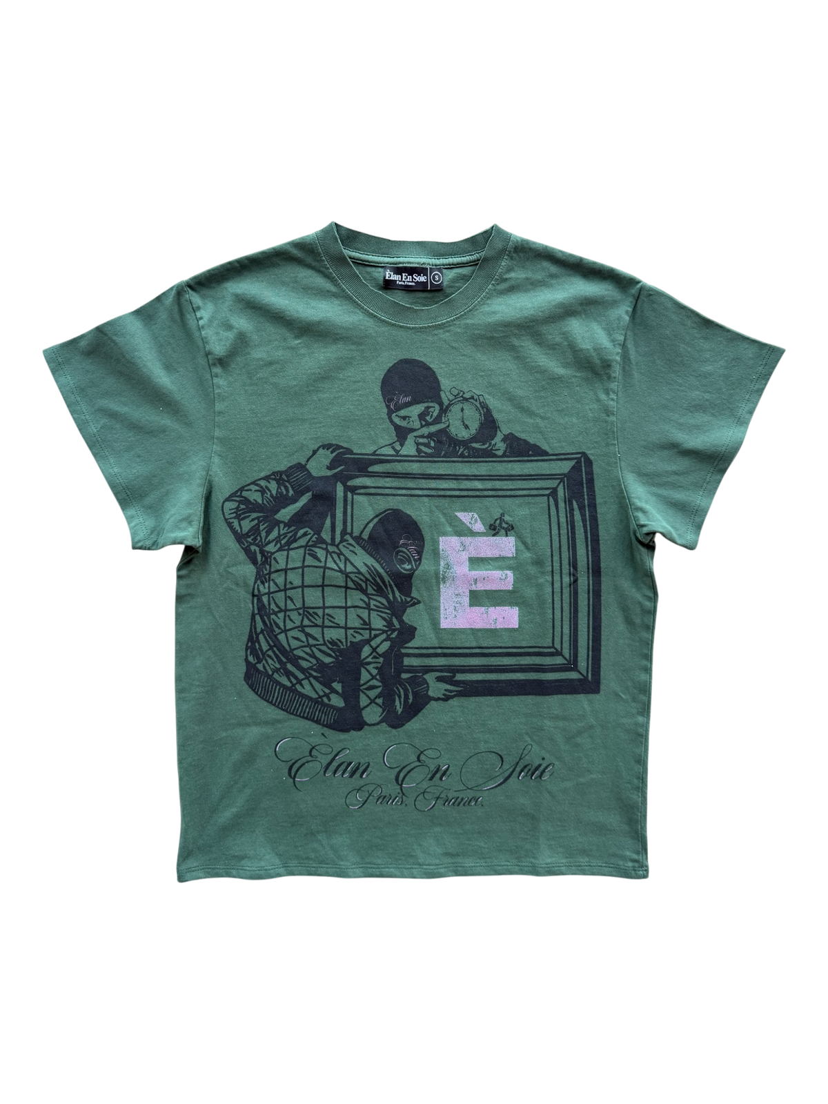 Burglary Tee Green