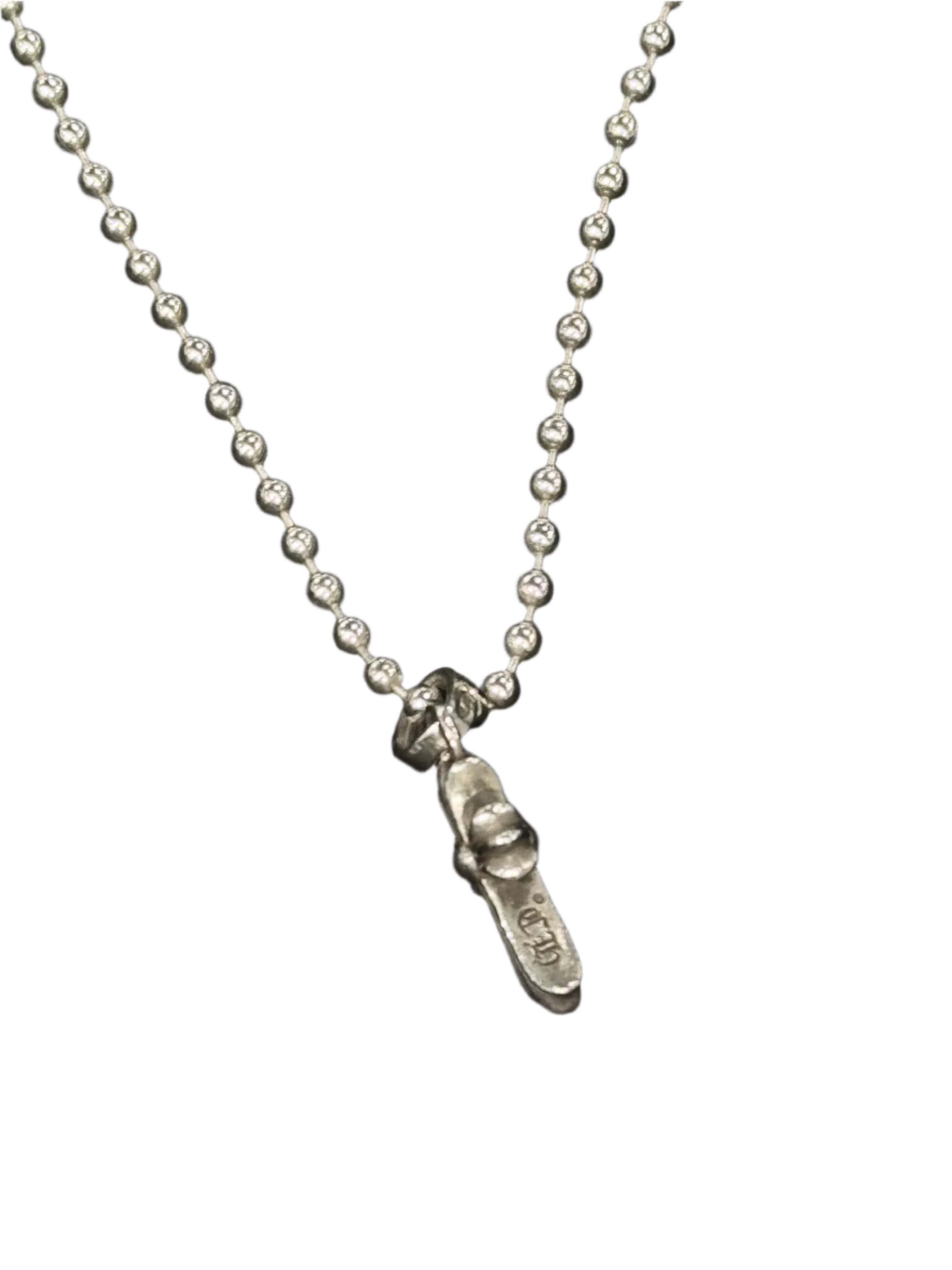 Baby Fat Cross Pendant and Chain