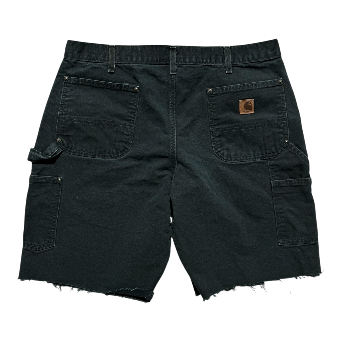 Tiffany and Green Patch Black Carpenter Shorts