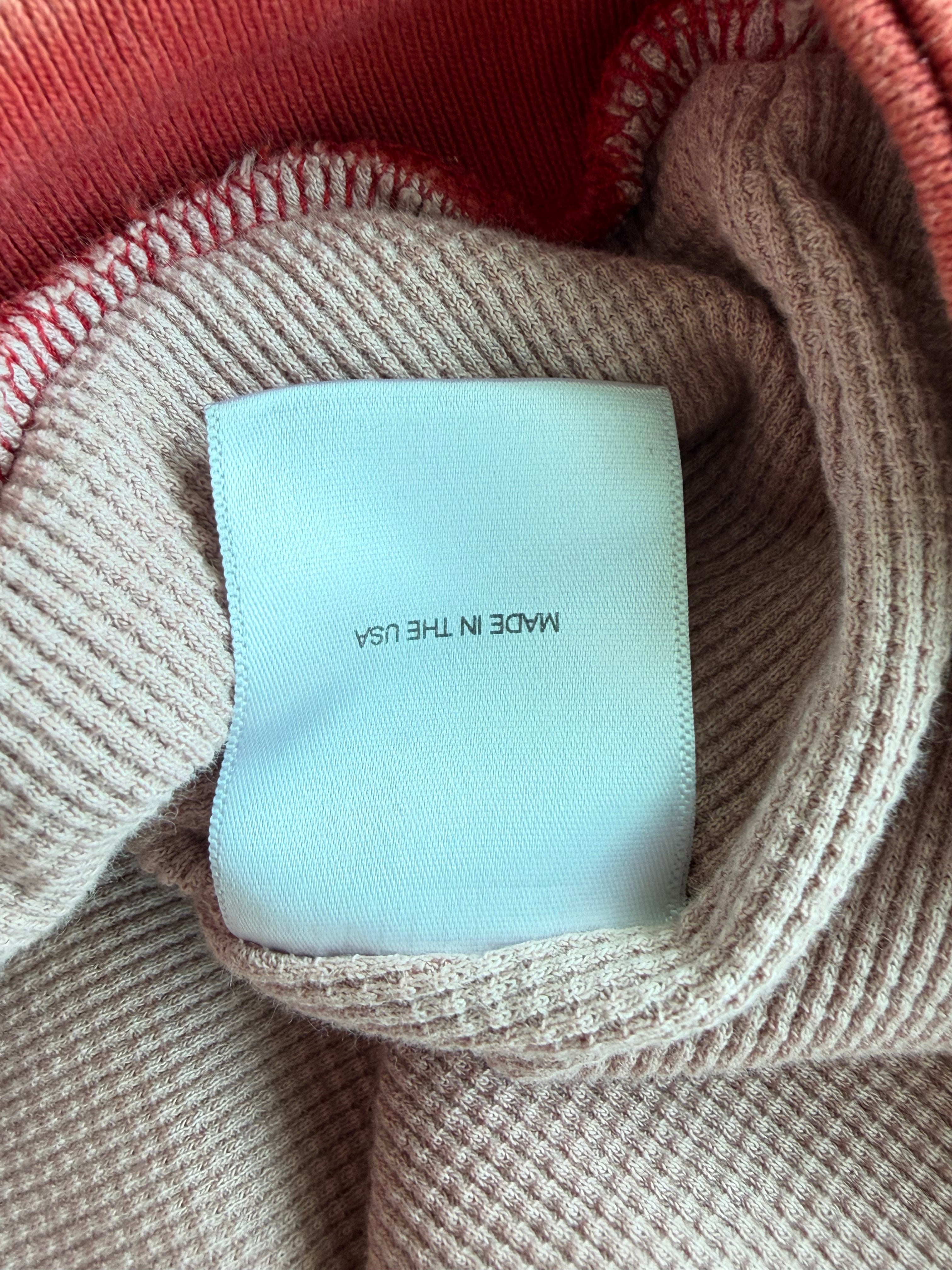 Anti Process Red Thermal Zip