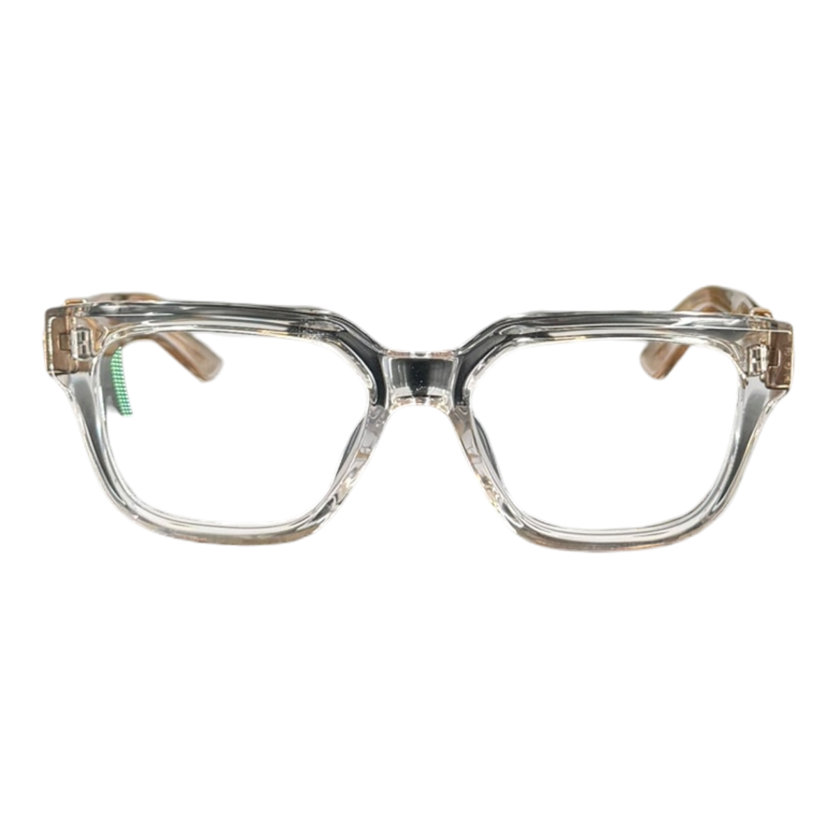 Vagillionaire Clear & Gold Frames