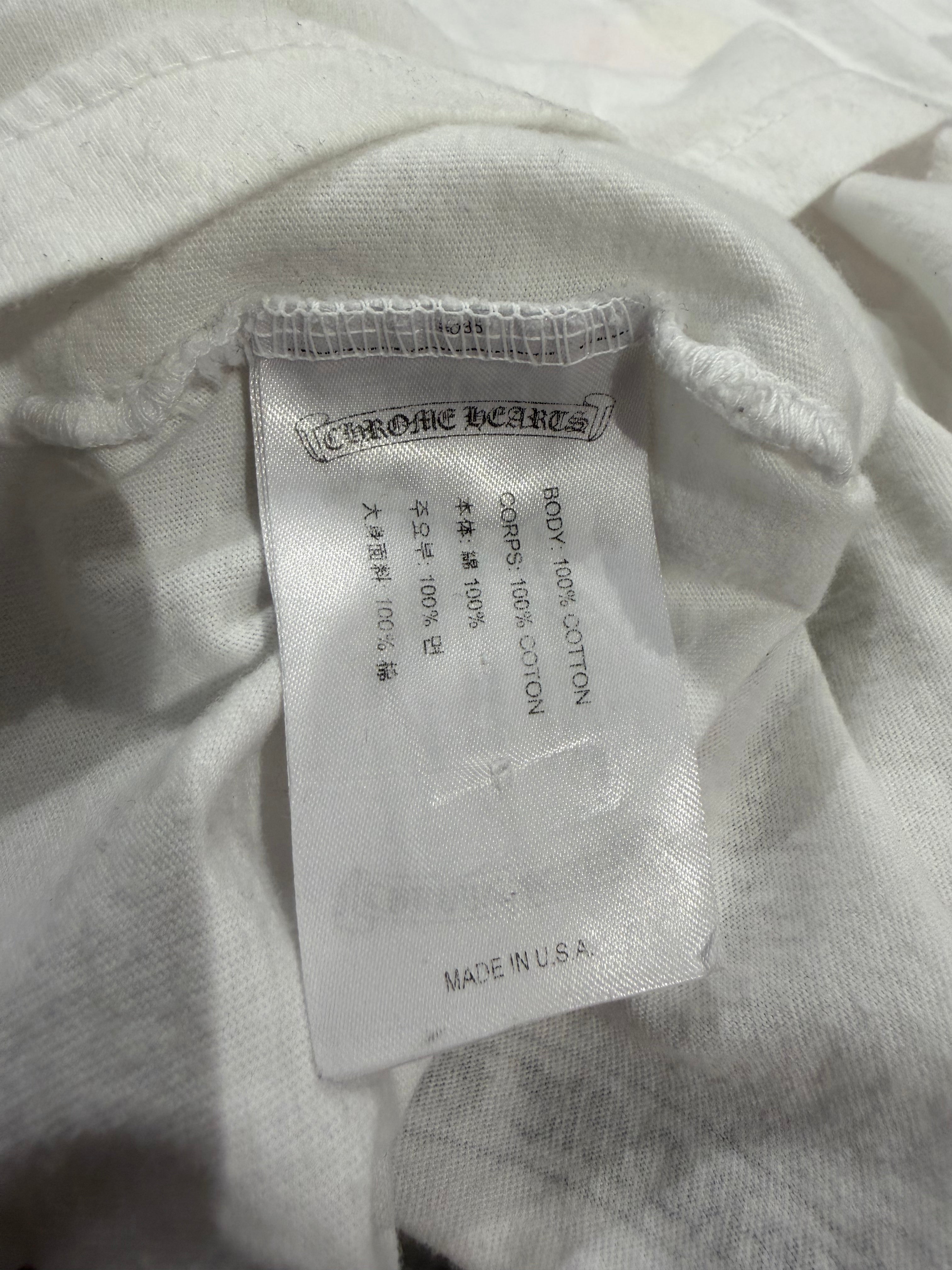 Multi Color Cross T-shirt White