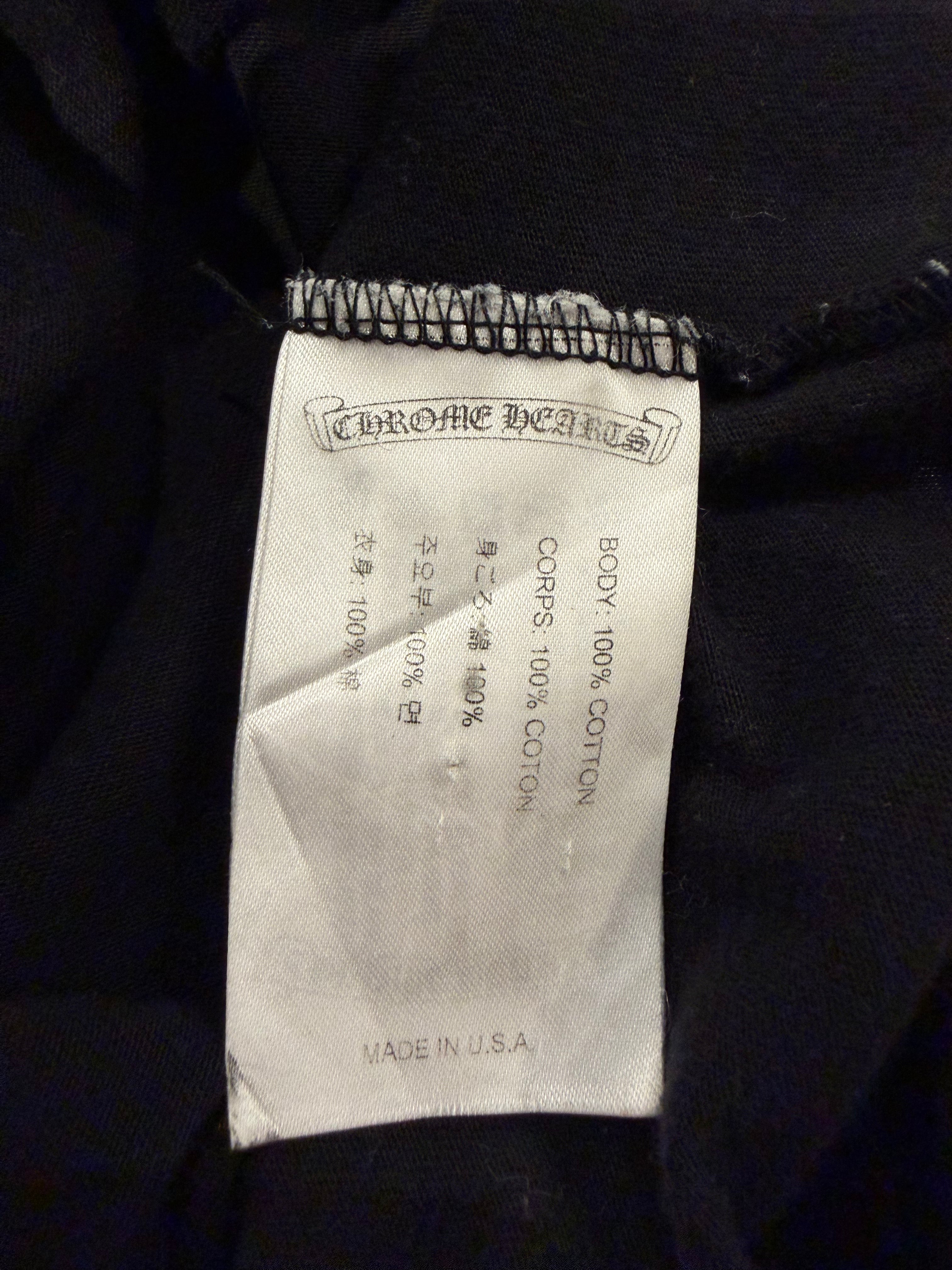 Horseshoe Logo Pocket T-Shirt Black