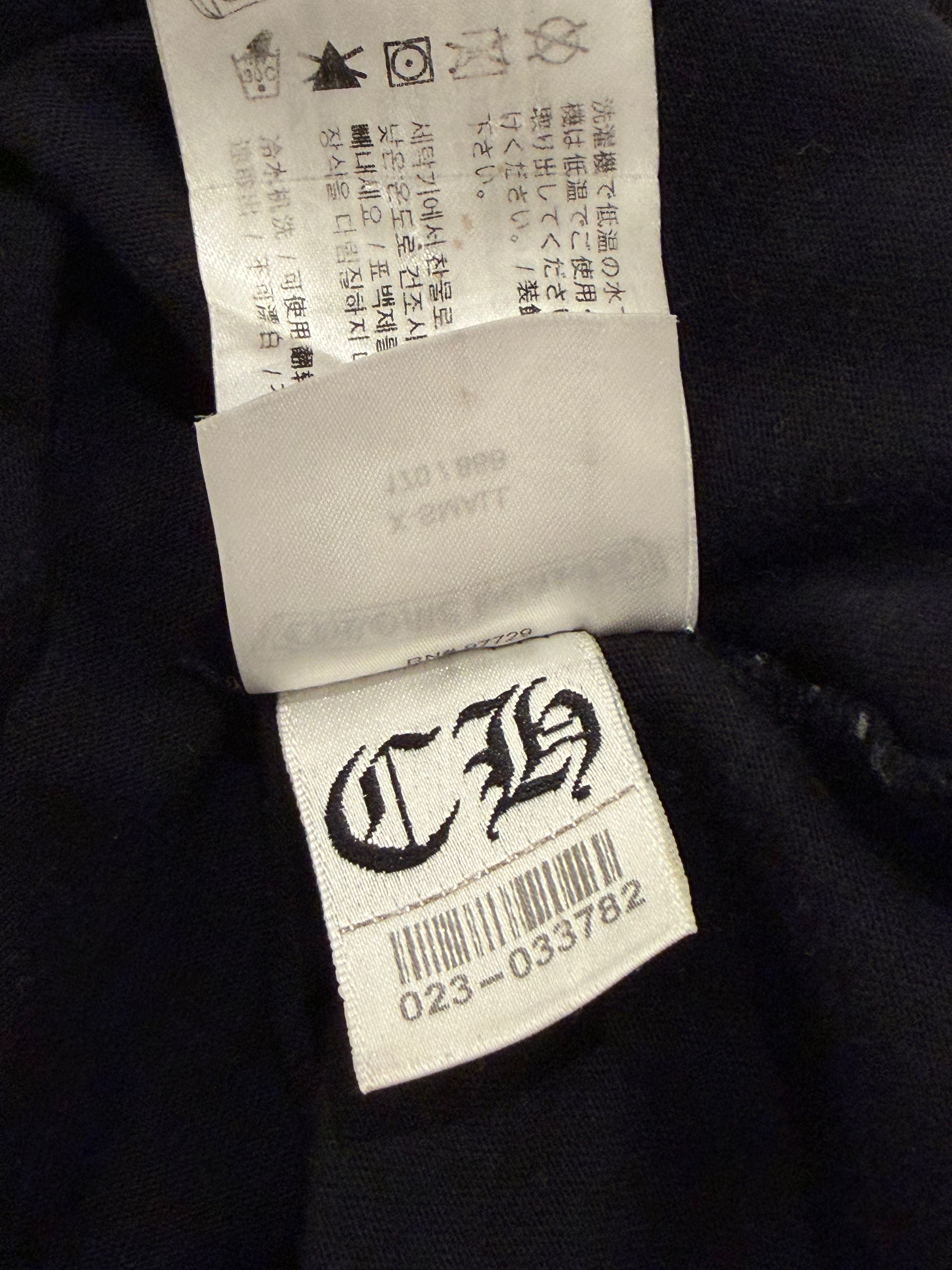 Horseshoe Logo Pocket T-Shirt Black