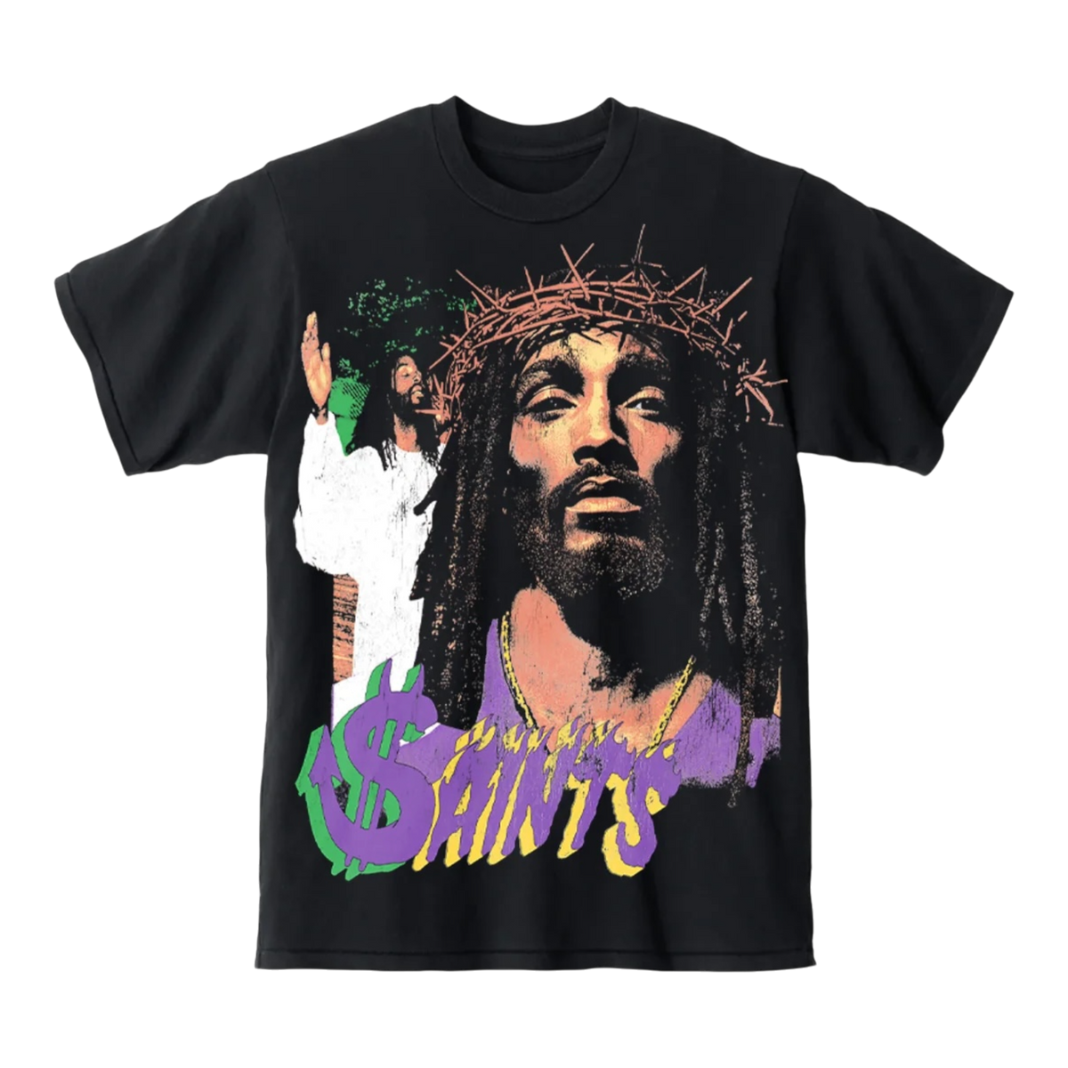 Holy Messiah Tee Black