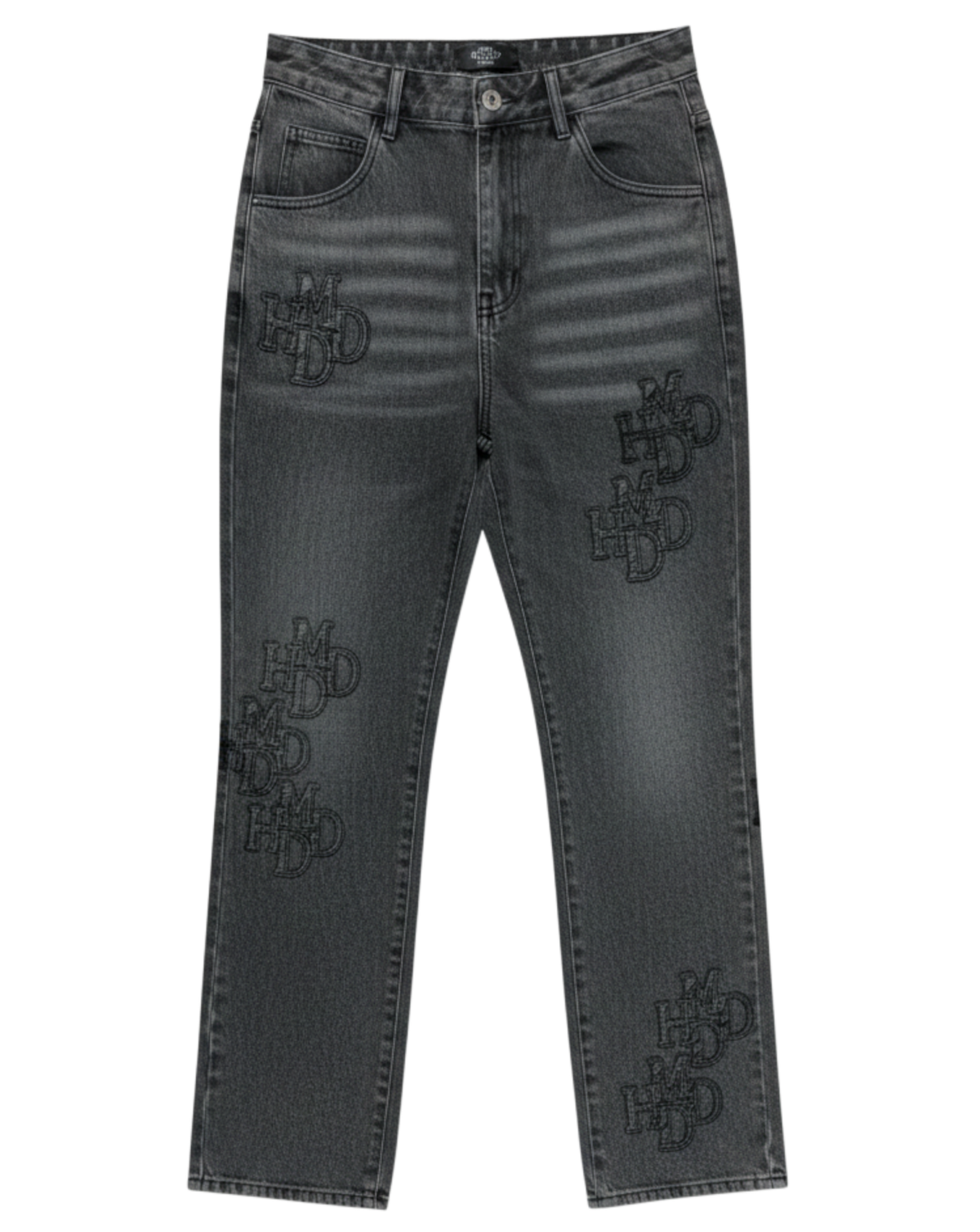 Double Black Patch Pant