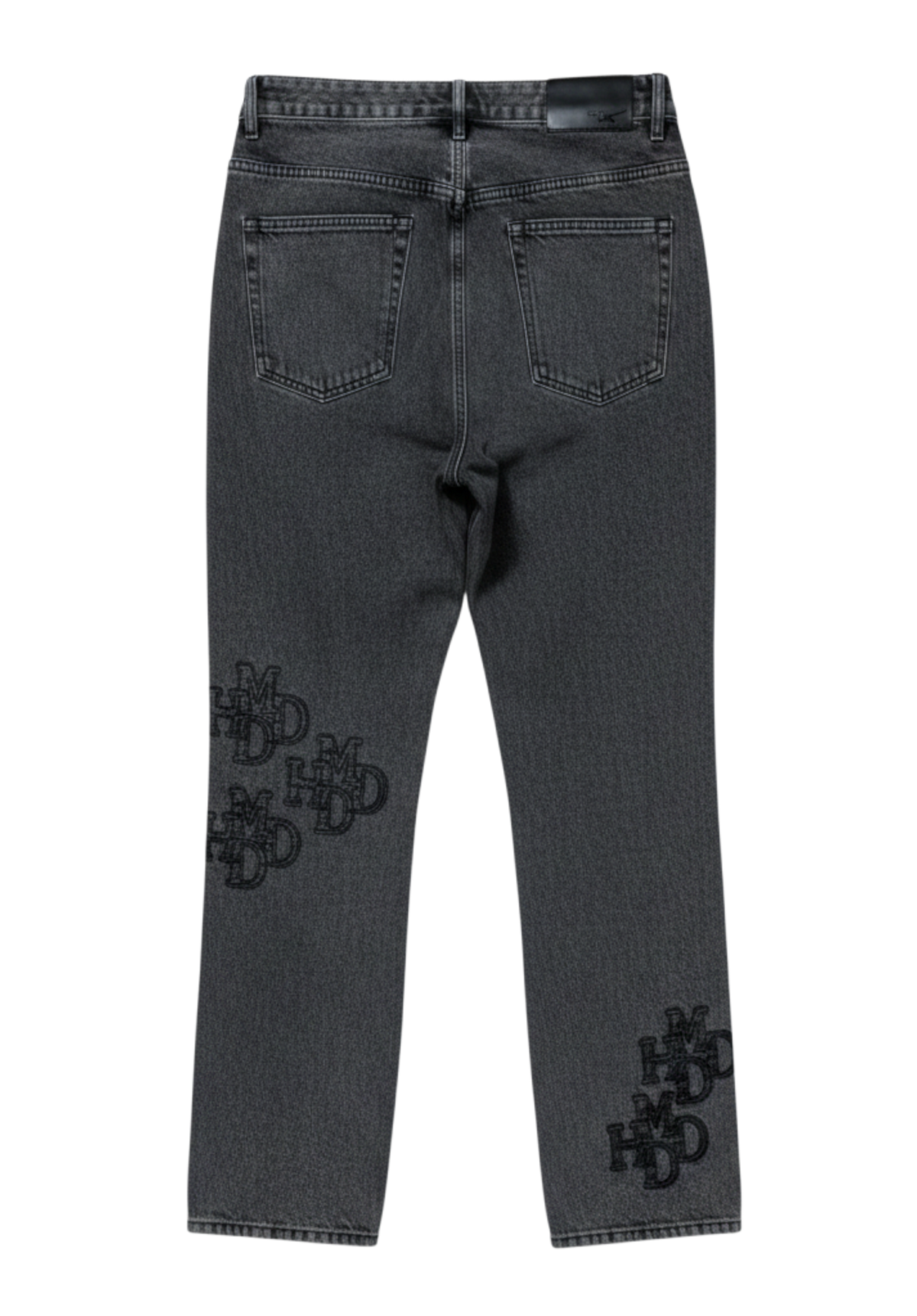 Double Black Patch Pant