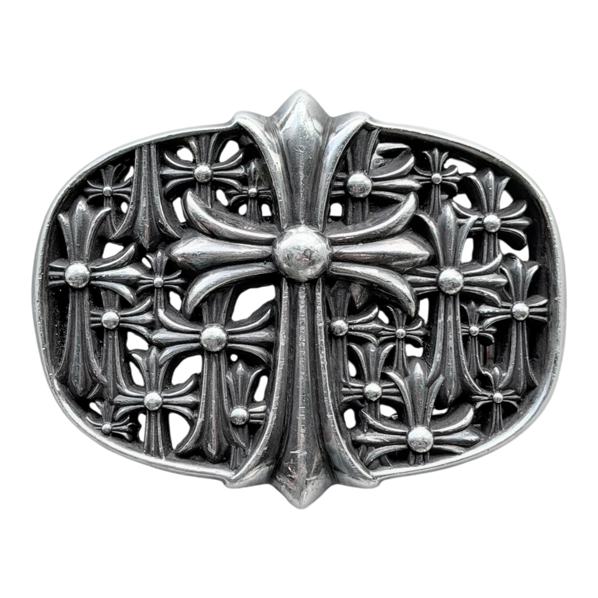 Cemetery Cross Belt Buckle