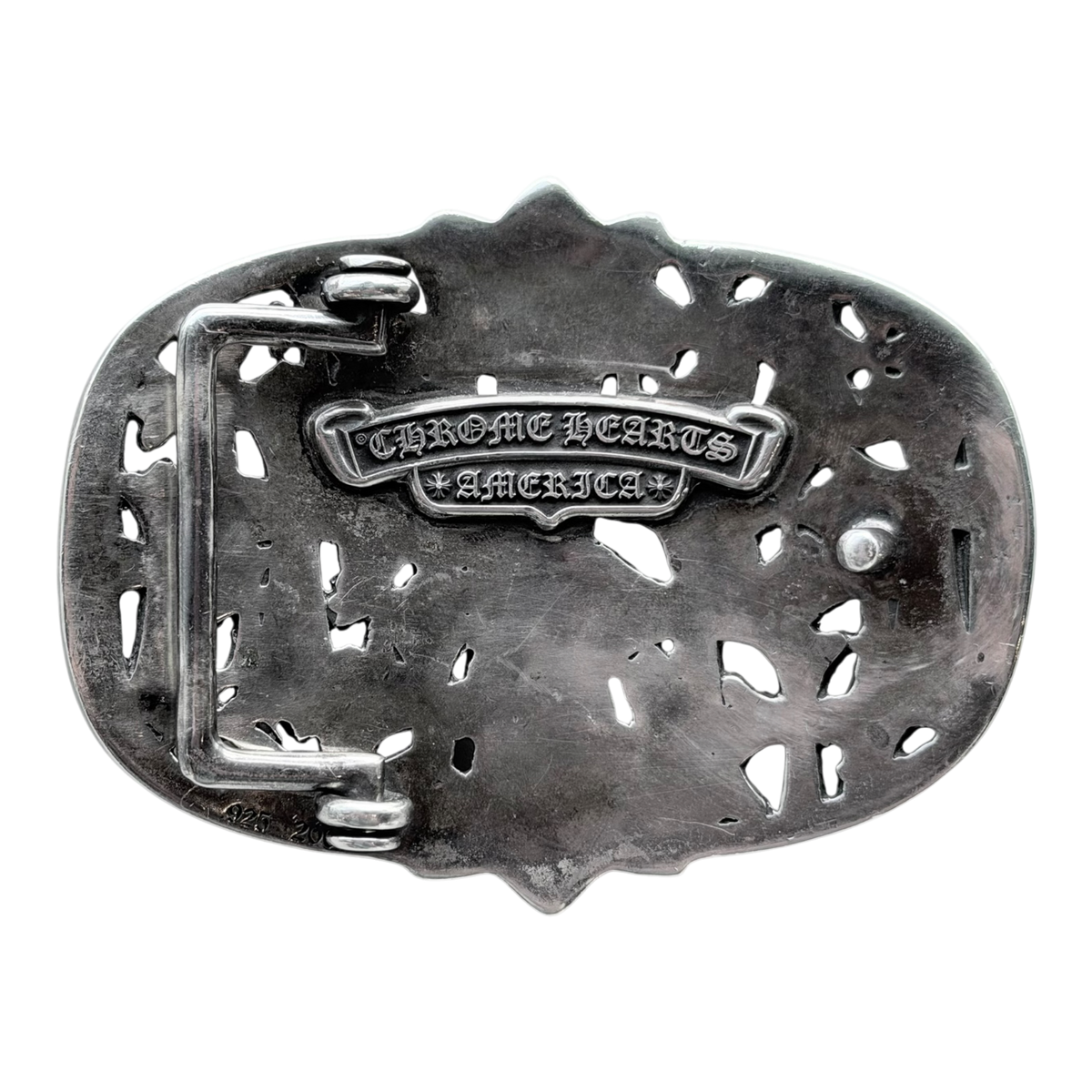 Cemetery Cross Belt Buckle