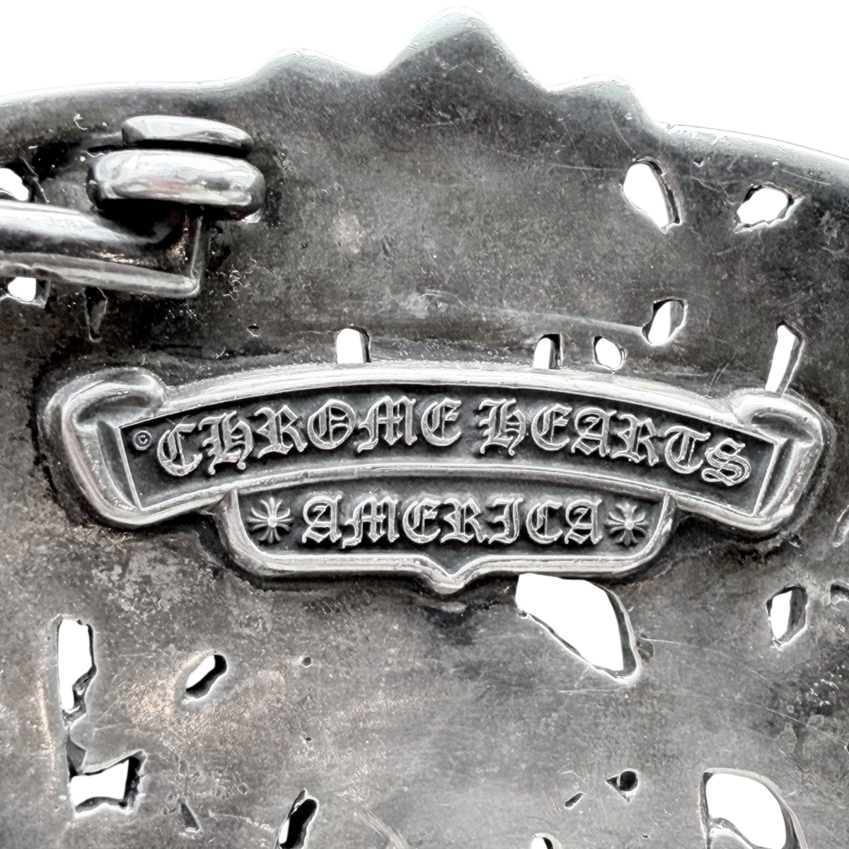 Cemetery Cross Belt Buckle