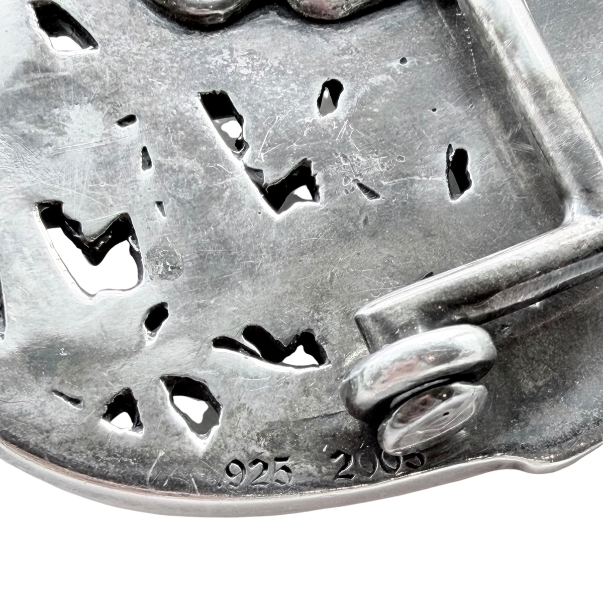 Cemetery Cross Belt Buckle