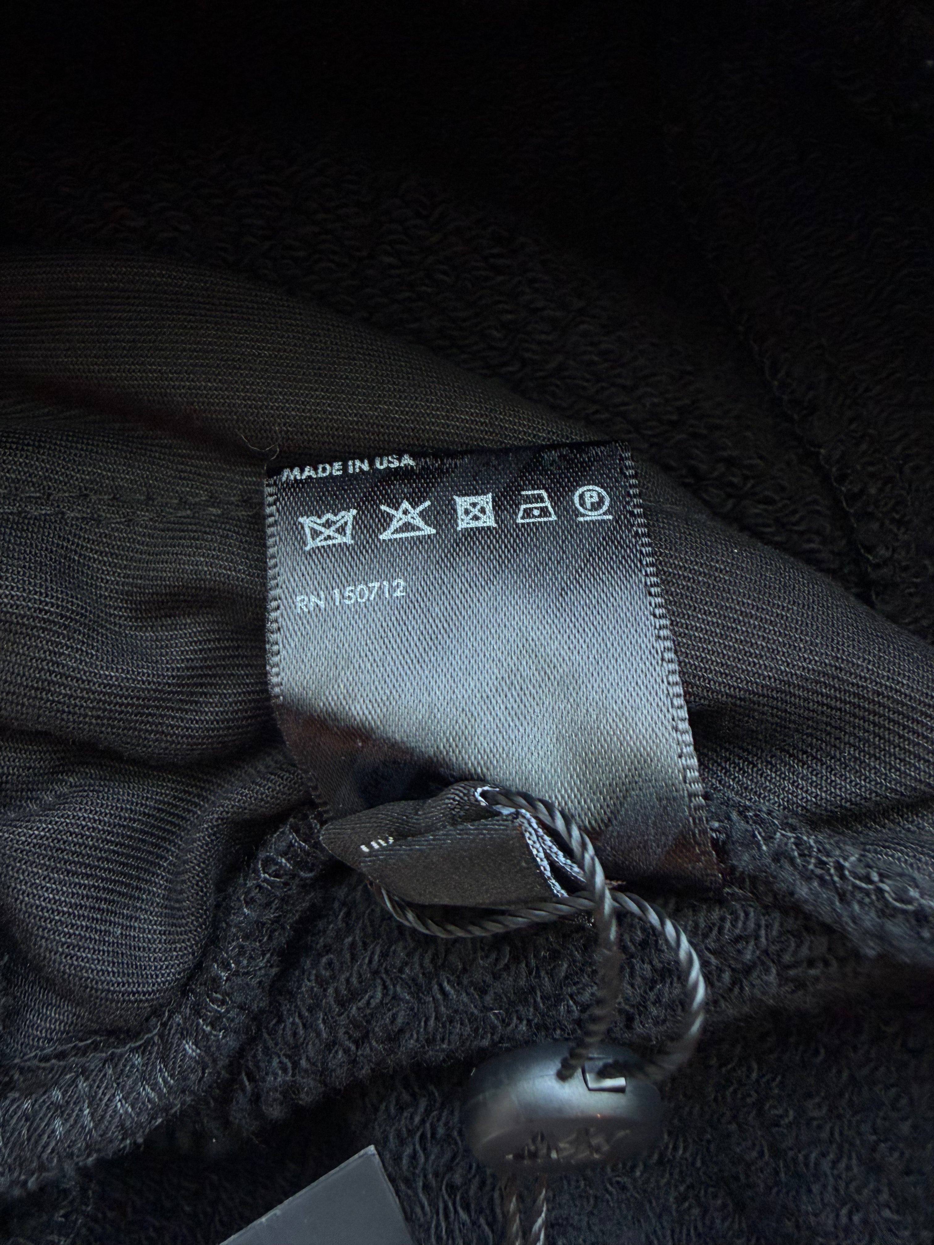 Black & Chrome Logo Staggered Shorts