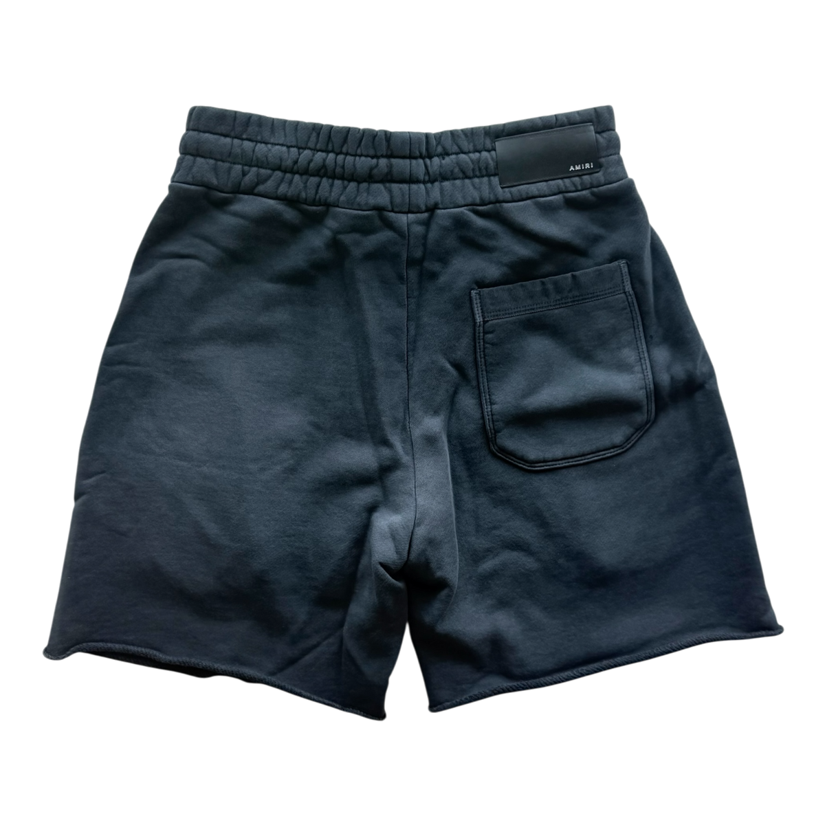 Black & Yellow Track Logo Shorts