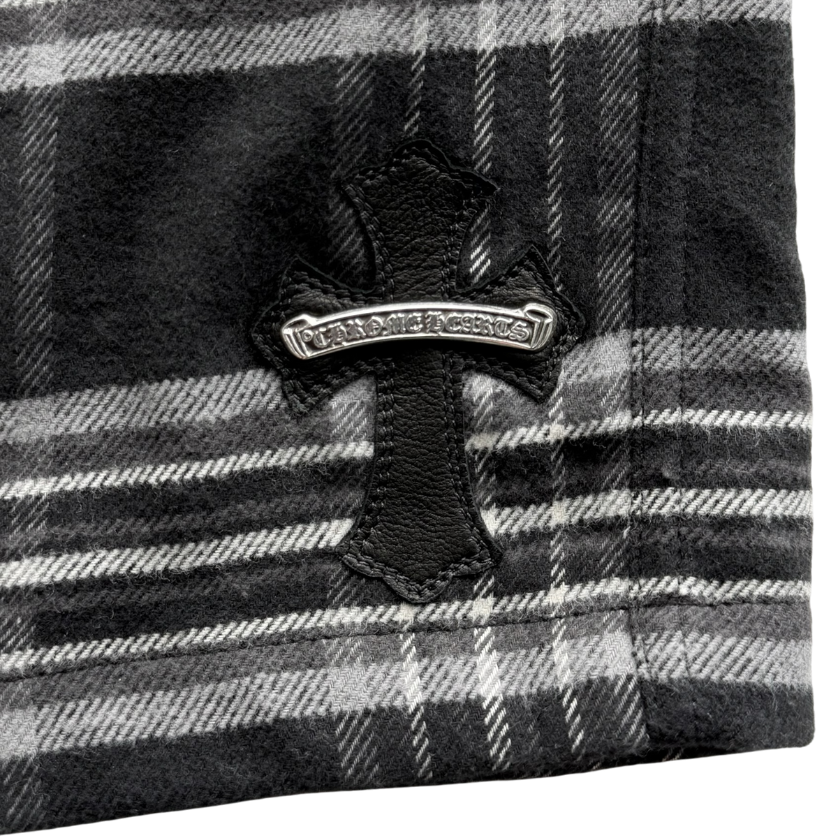 After School Cross Patch Plaid Shorts