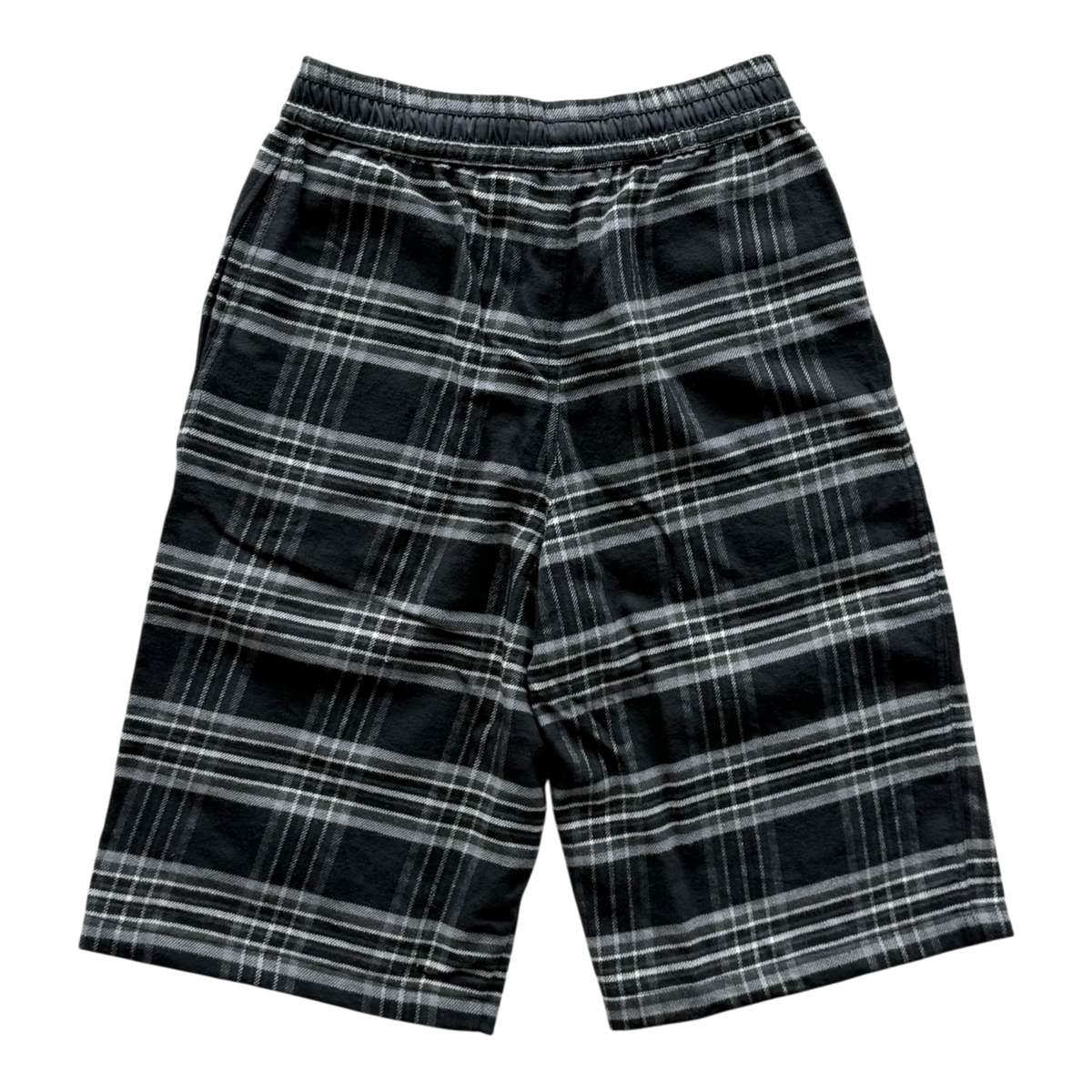 After School Cross Patch Plaid Shorts