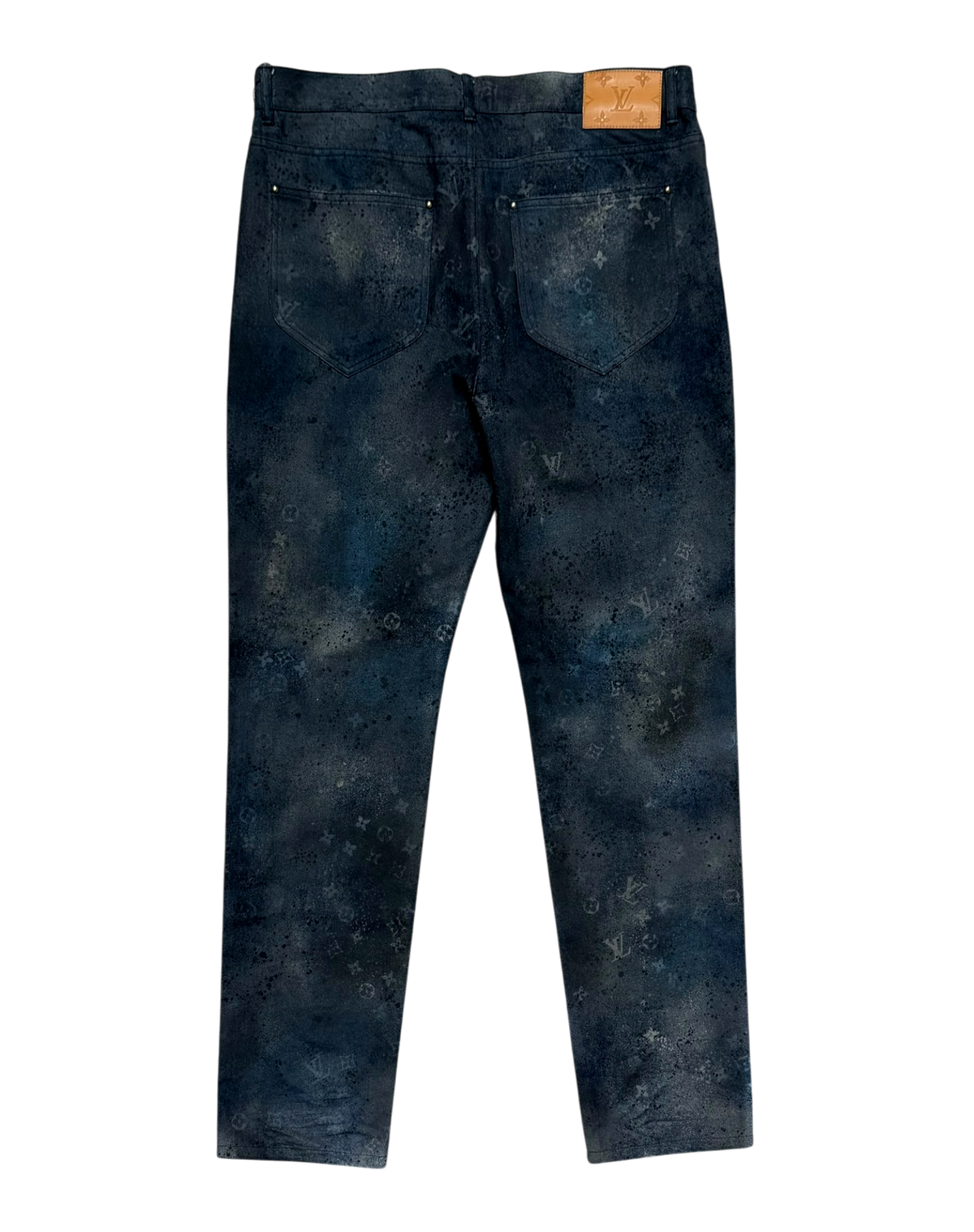 Dark Blue Galaxy Monogram Jeans