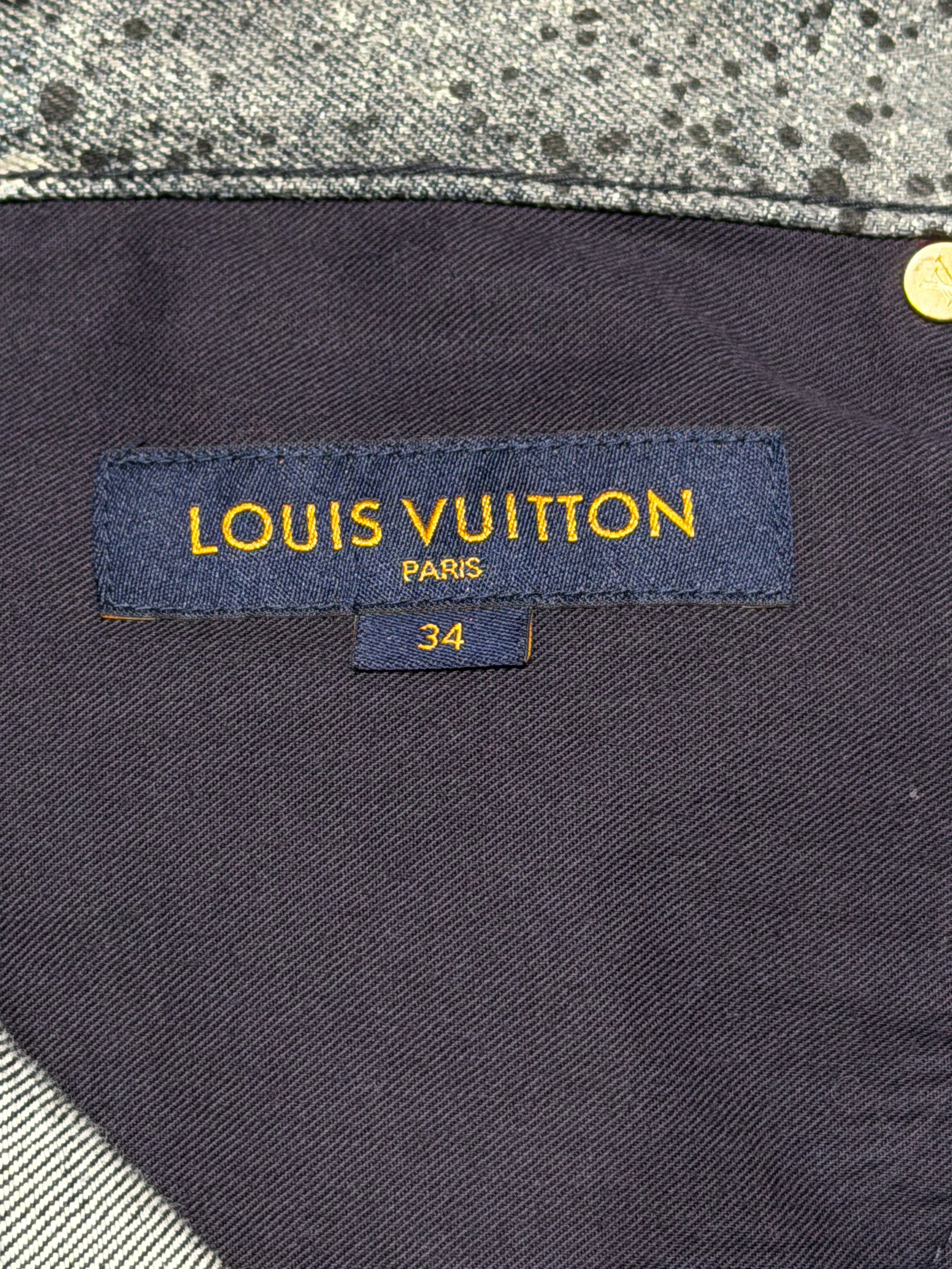 Dark Blue Galaxy Monogram Jeans