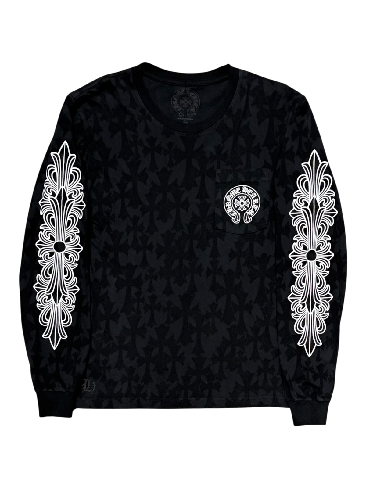 Cemetery Jacquard Horseshoe LS