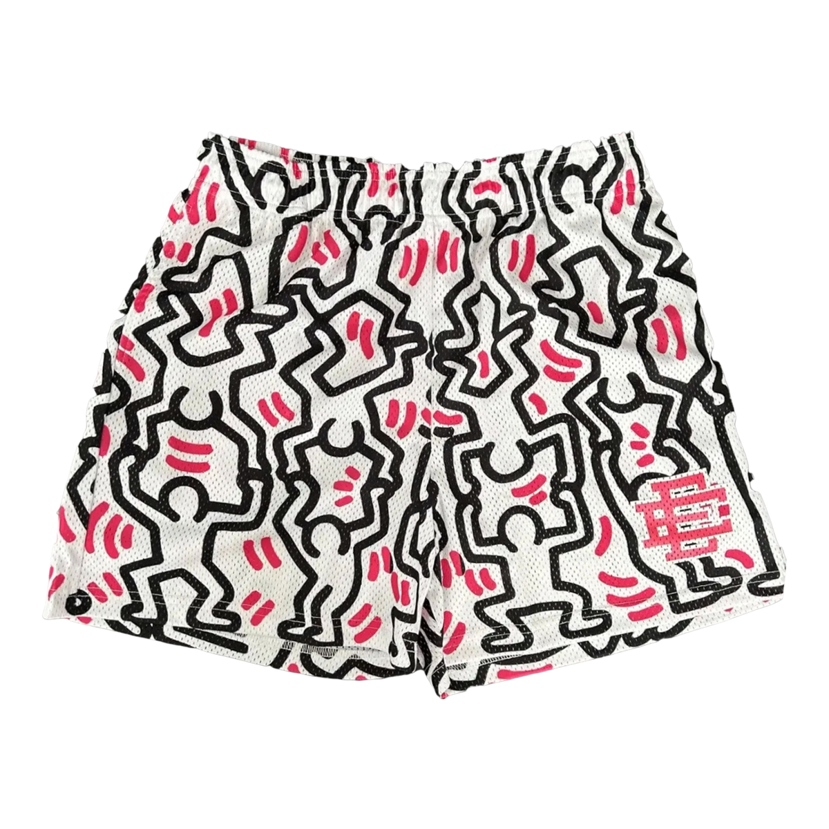 Keith Haring Pink Art Basel Miami Exclusive Shorts