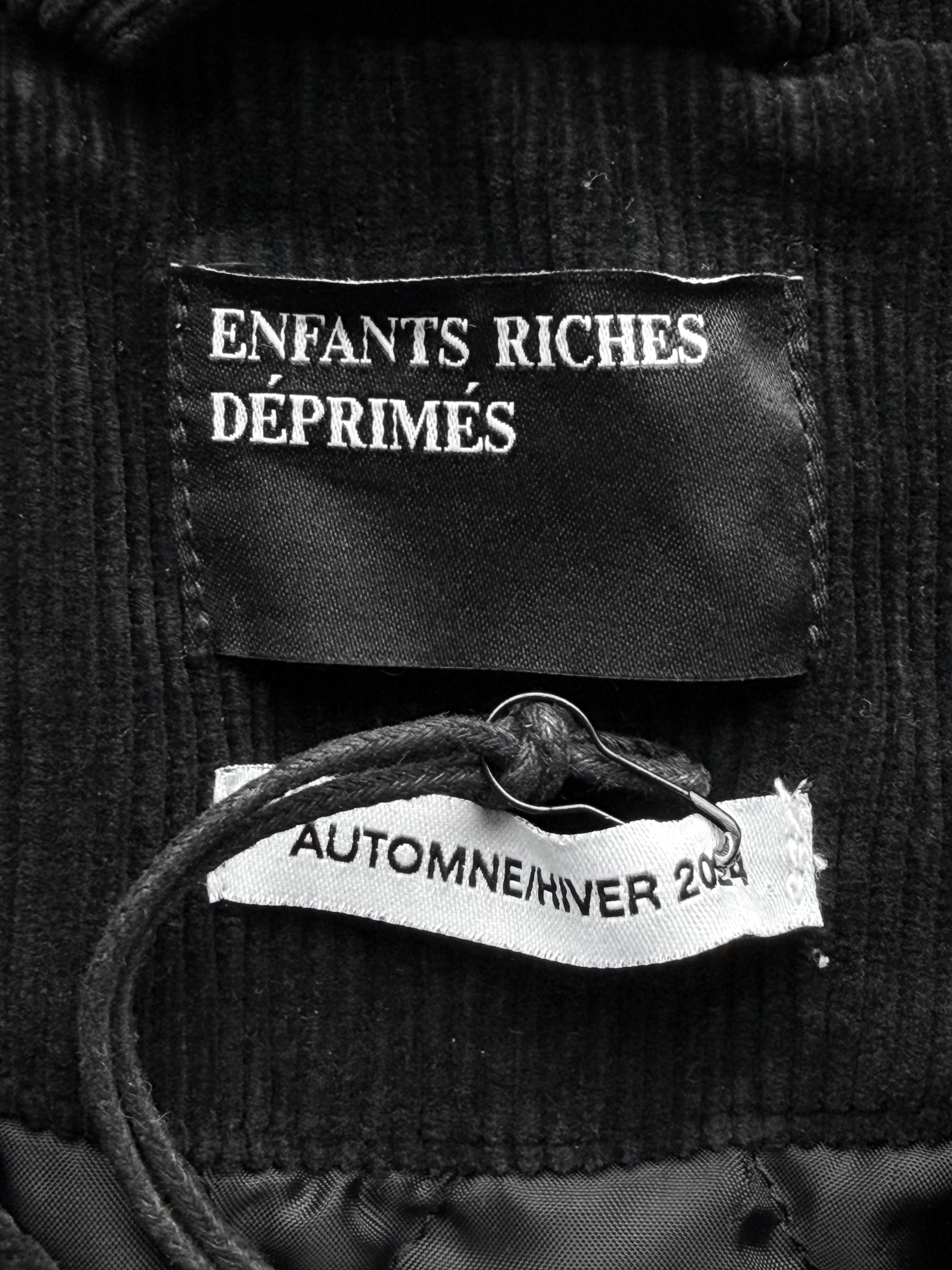 Black & White Barbara Corduroy Jacket