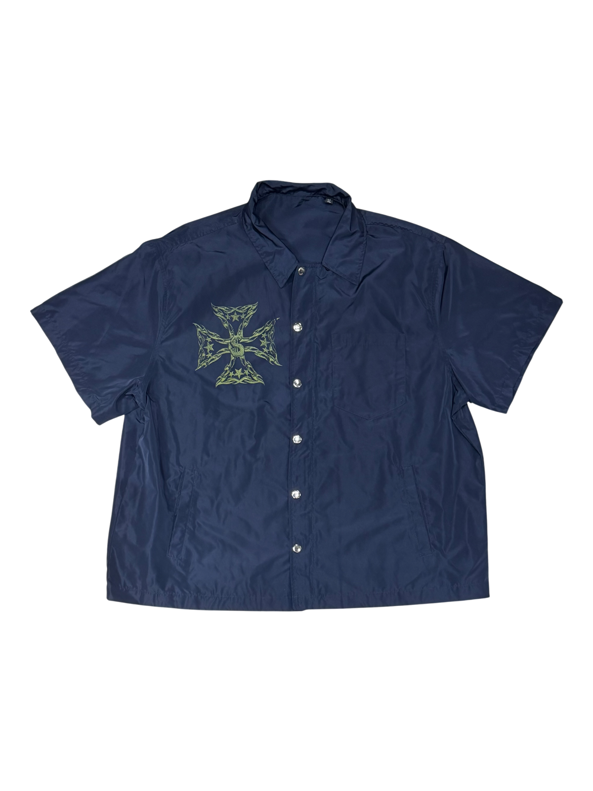Utility Logo Navy & Yellow Shirt