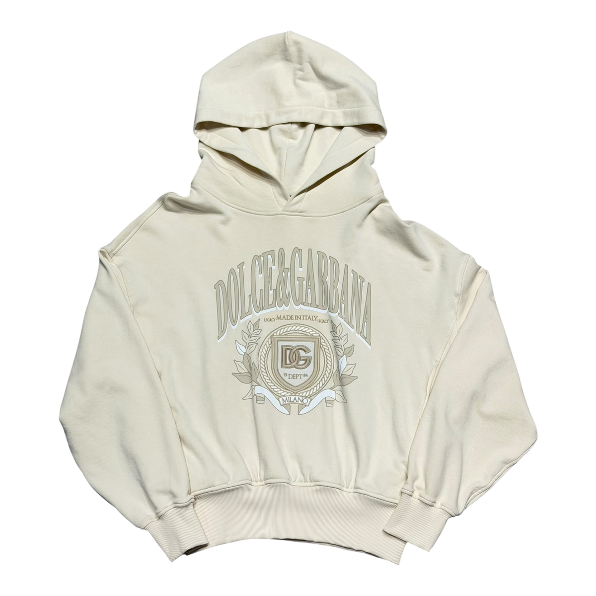 Cream Hoodie