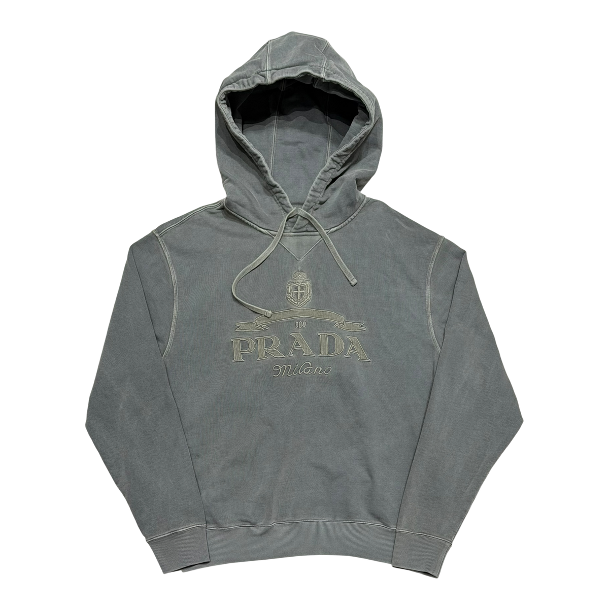 Appliqué boxy-fit cotton-jersey hoody