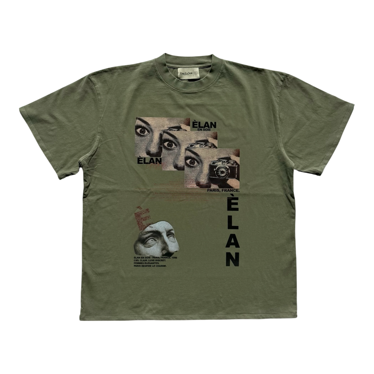 Art Type Olive Tee