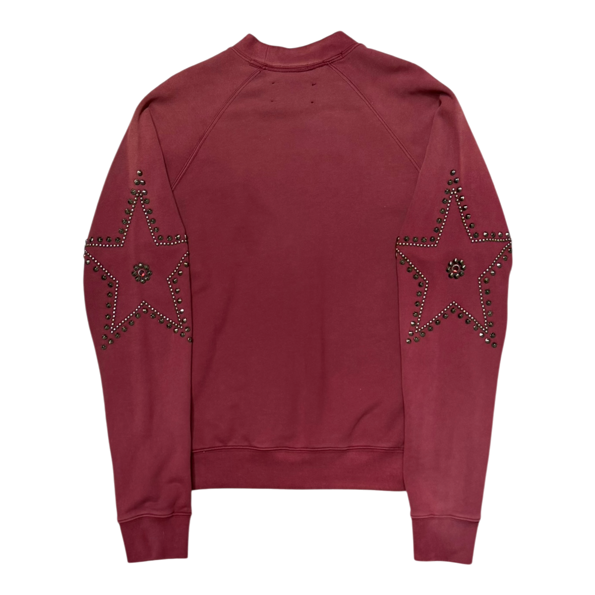 Red Studded Crewneck