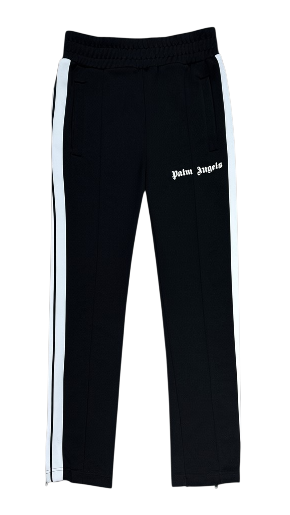 White Logo Classic Track Pants 'Black/White'