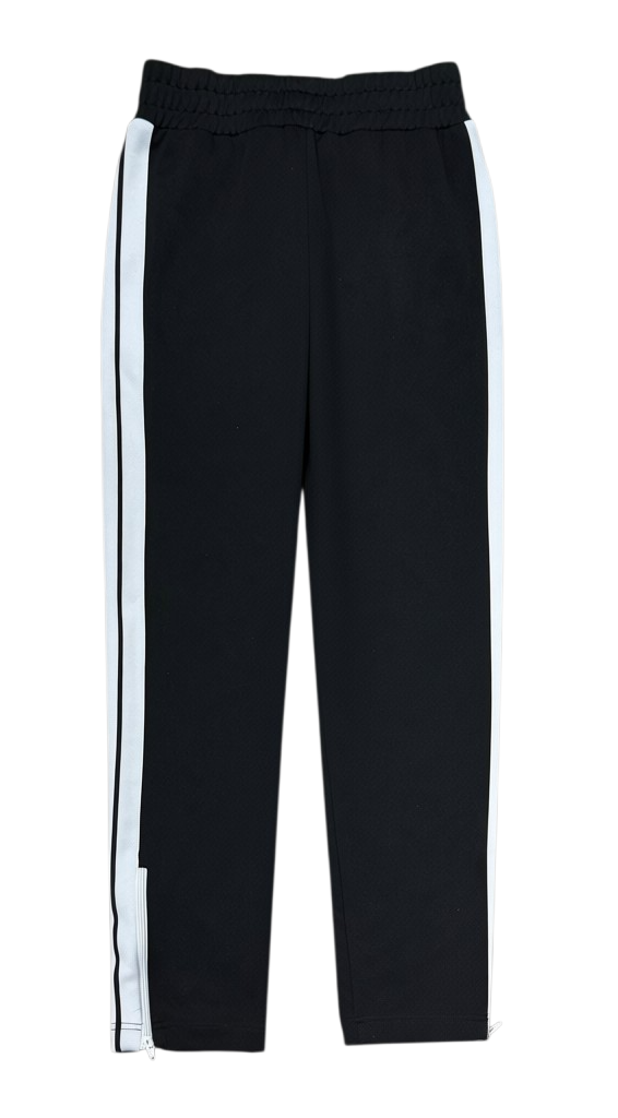 White Logo Classic Track Pants 'Black/White'