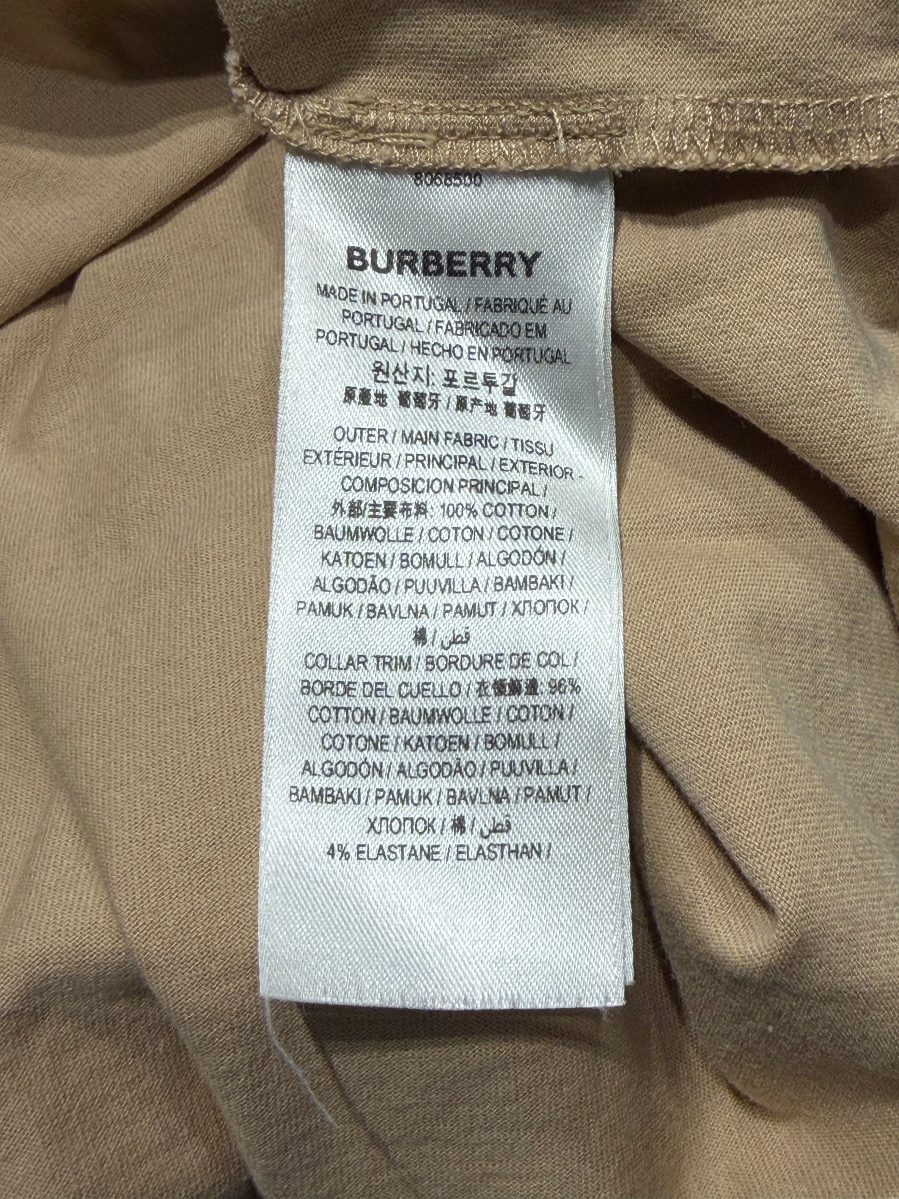 Prorsum Label Cotton T-shirt Soft Fawn