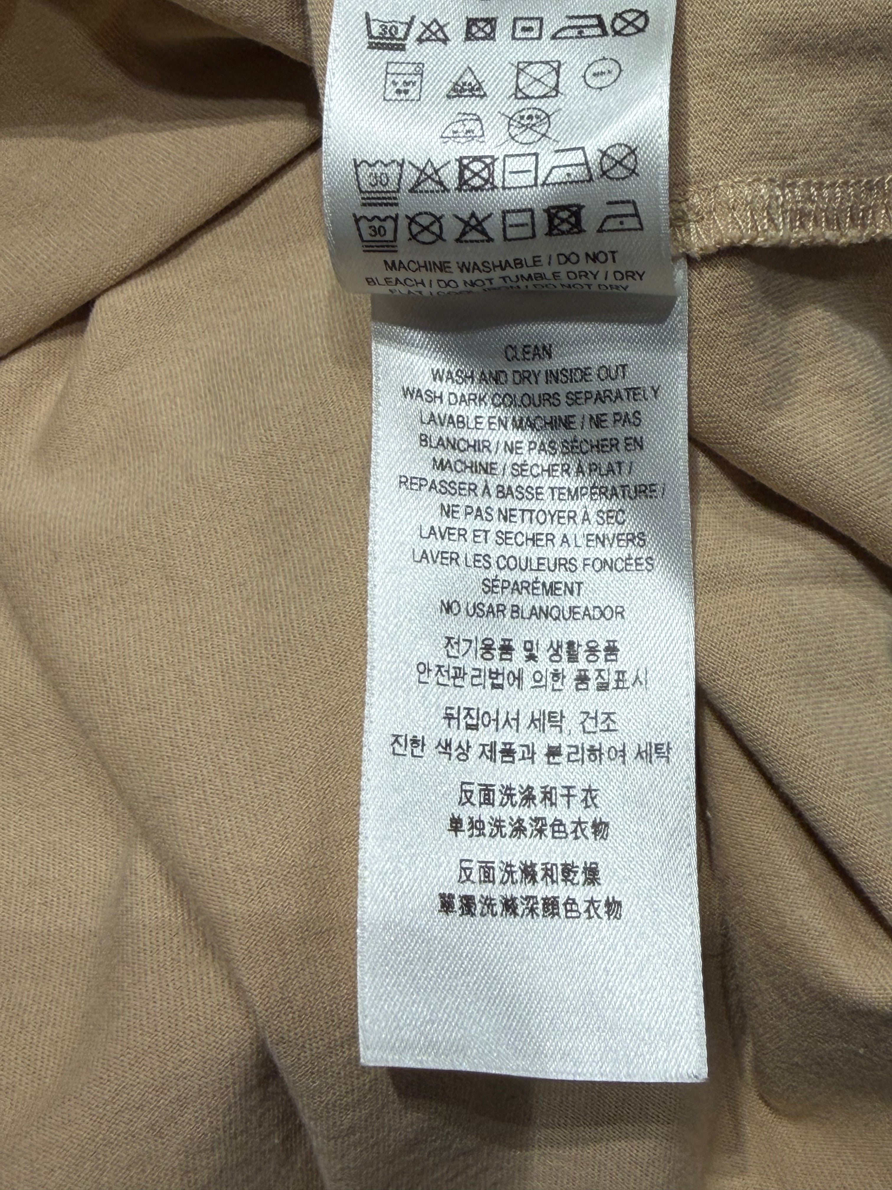 Prorsum Label Cotton T-shirt Soft Fawn