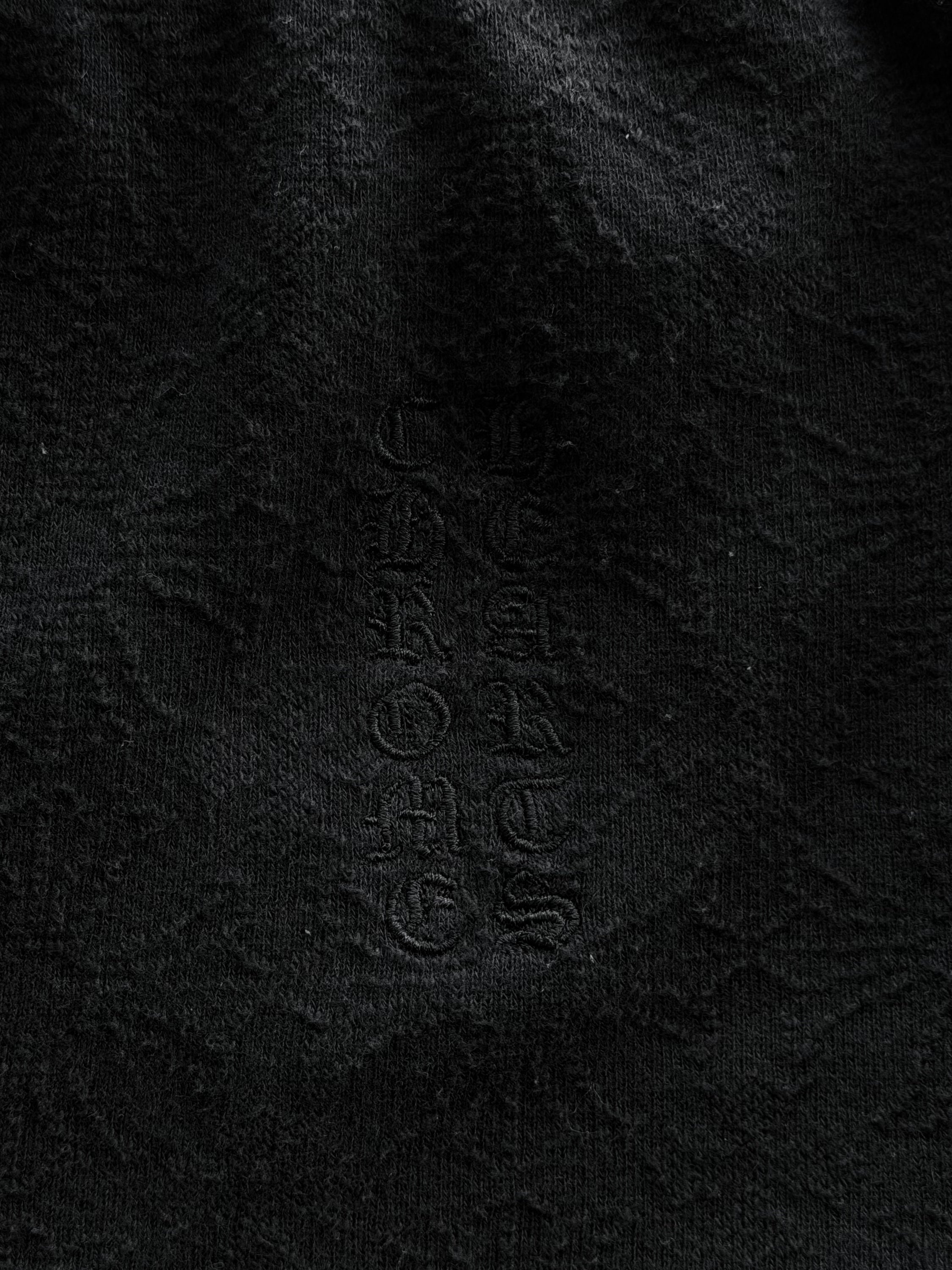Embossed Jacquard Shorts Black