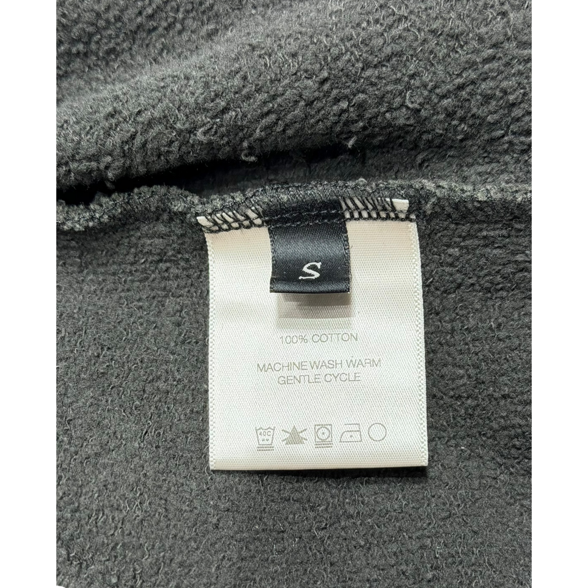 Spiritual Therapy Zip Up Hoodie (Washed Black)
