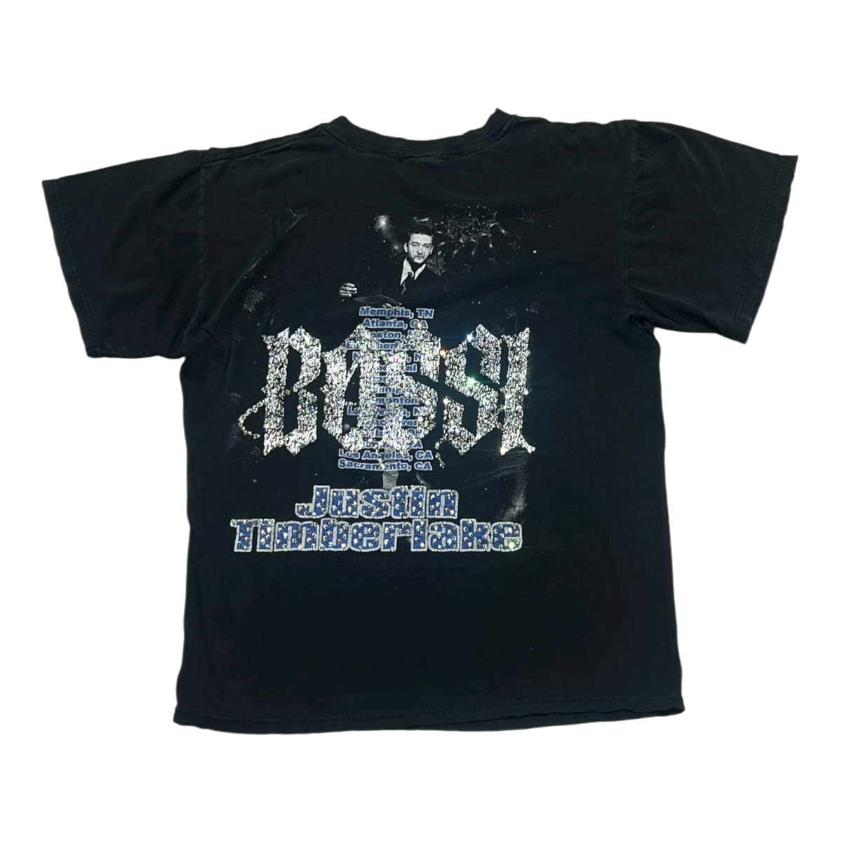 Justin Timberlake Vintage Rhinestone Tee (FW25)